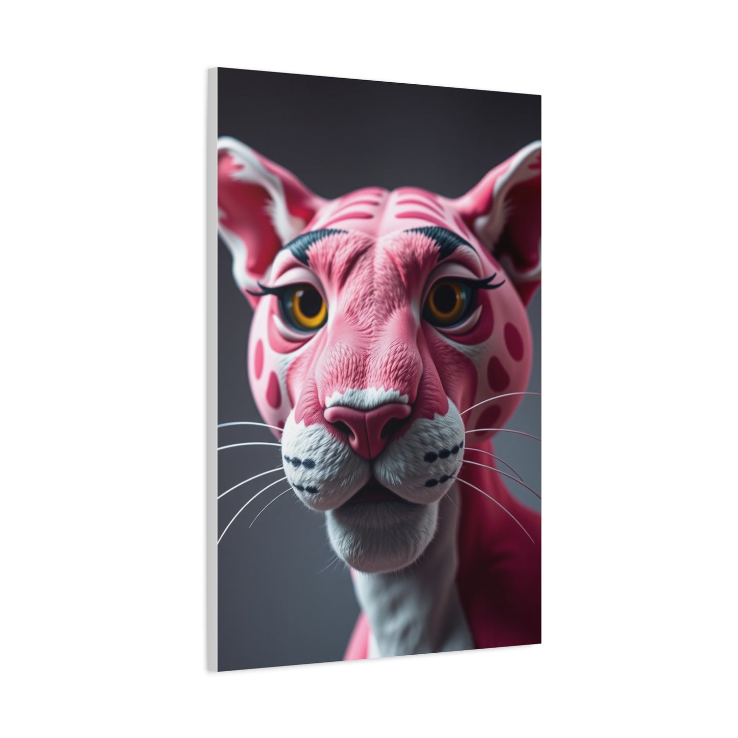Pink Majesty Panther Wall Art Wall Art & Canvas Print