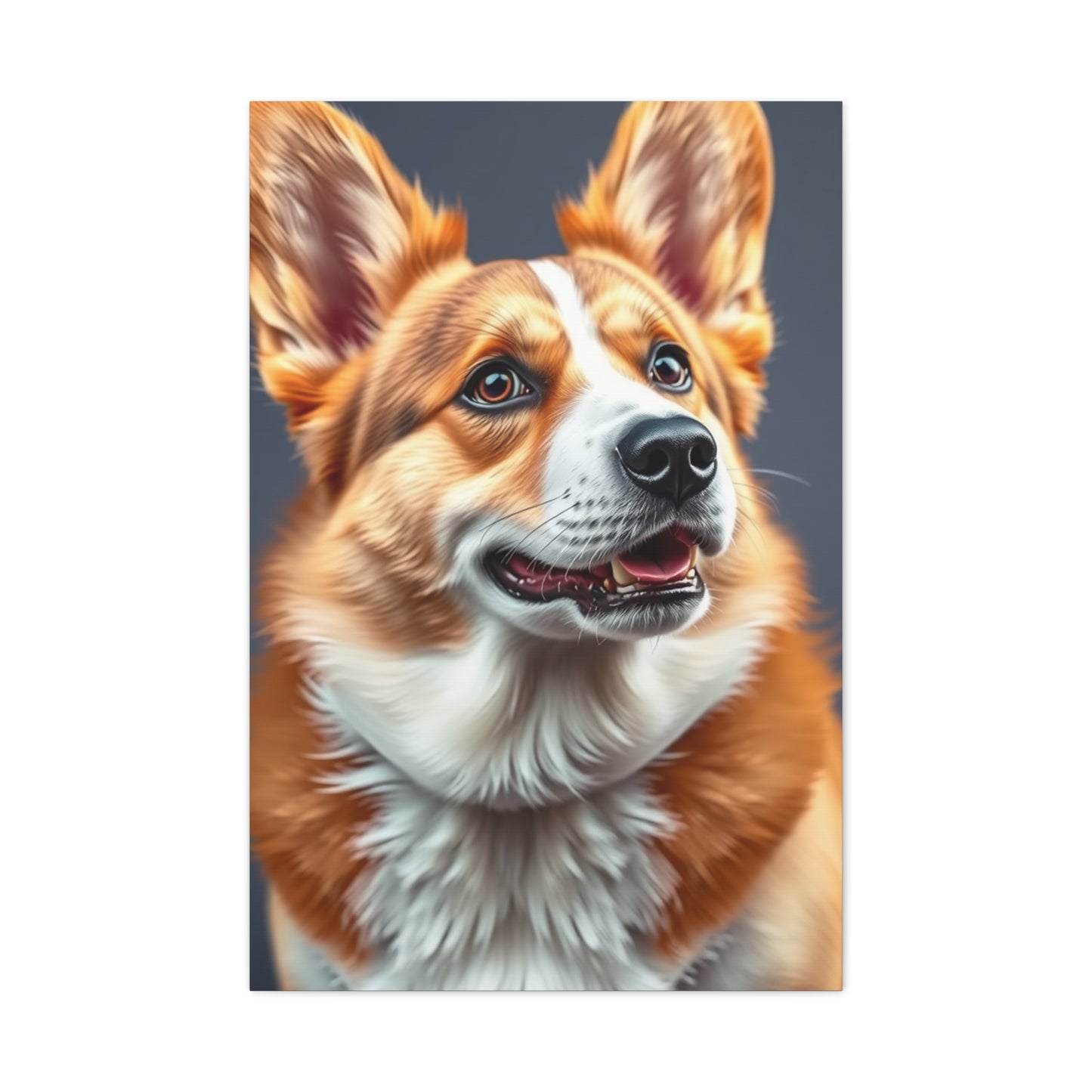 Corgi Dog Art Refined Canvas Wall Art & Canvas Print