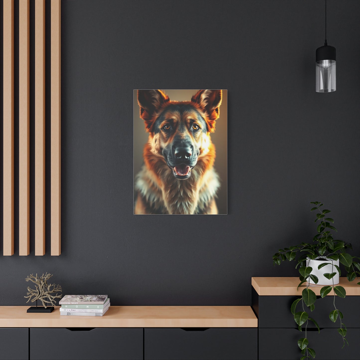 Supreme German Shepherd Art Collection Wall Art & Canvas Print