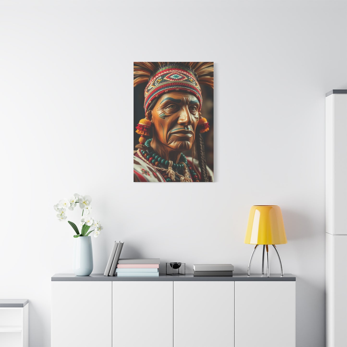 Folk Art Refined Canvas Wall Art & Canvas Print