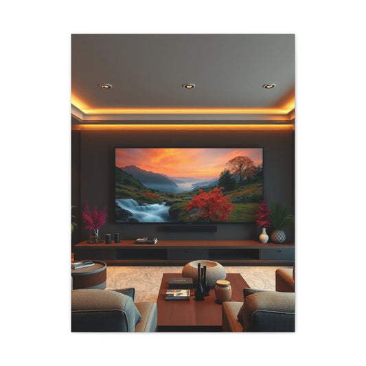 Elite Home Theatre Decor Art Vision Wall Art & Canvas Print