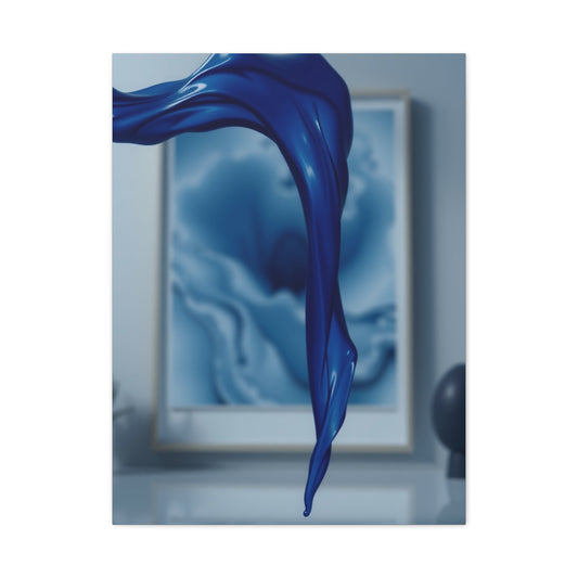 Navy Blue Art Refined Canvas Wall Art & Canvas Print