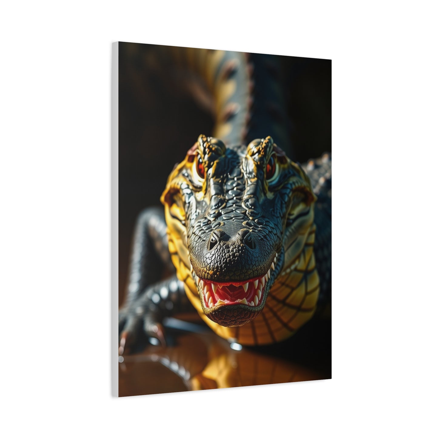 Supreme Crocodile & Alligator Art Collection Wall Art & Canvas Print
