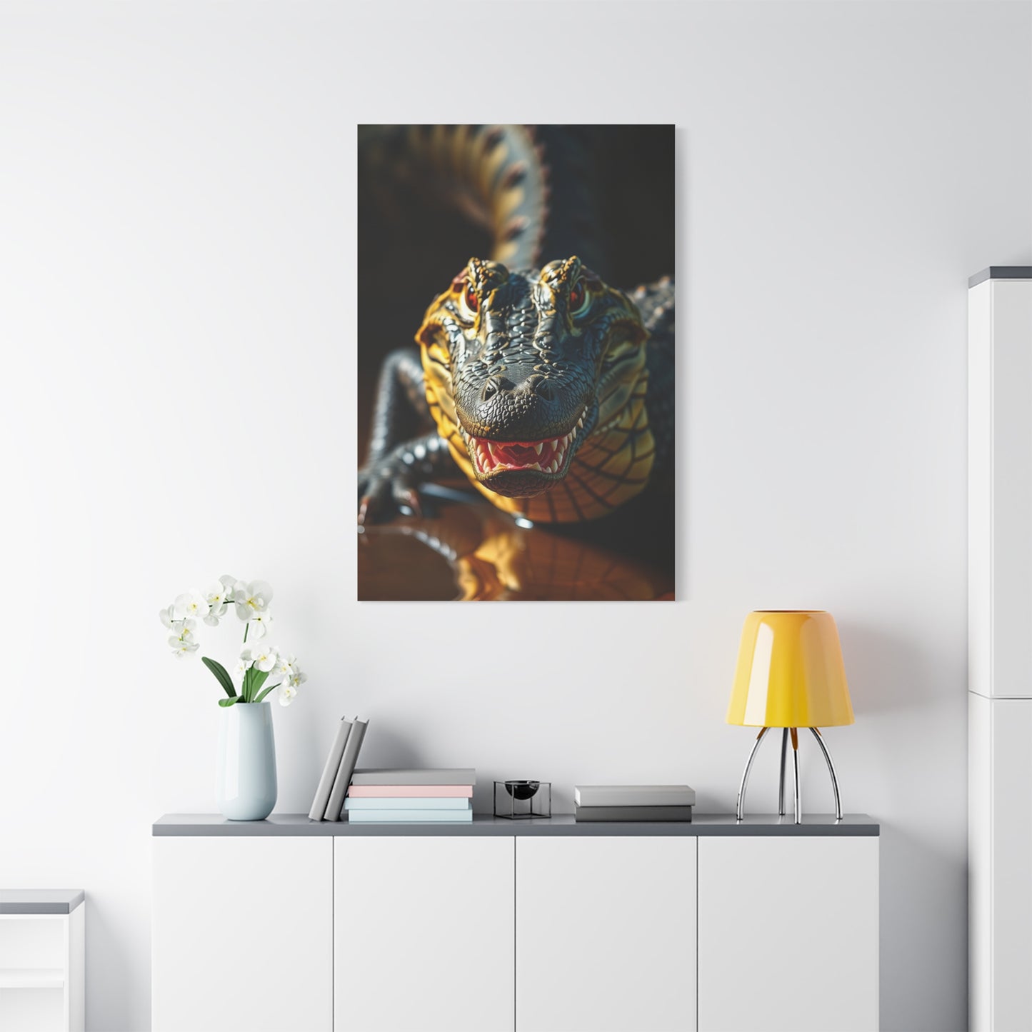 Supreme Crocodile & Alligator Art Collection Wall Art & Canvas Print