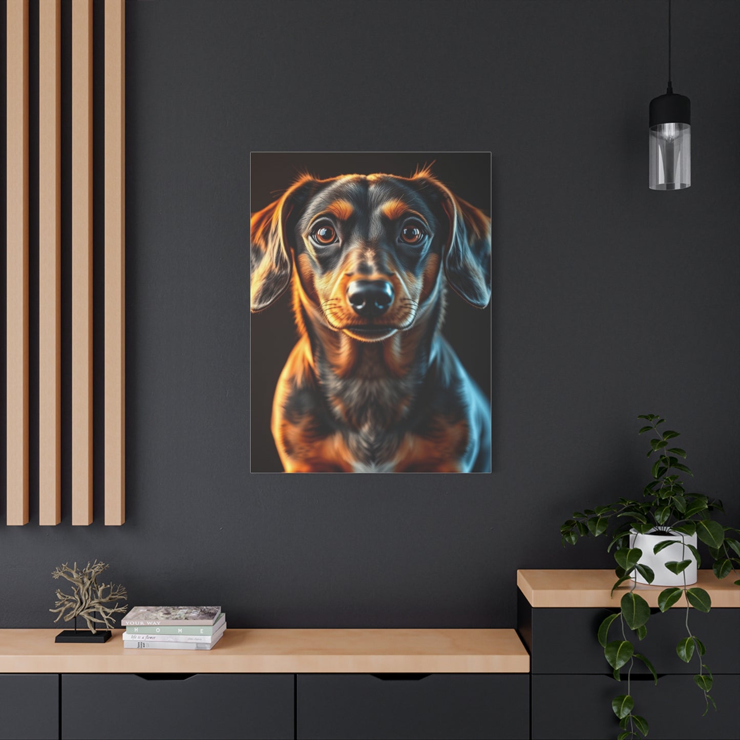 Masterpiece Dachshund Art Vision Wall Art & Canvas Print
