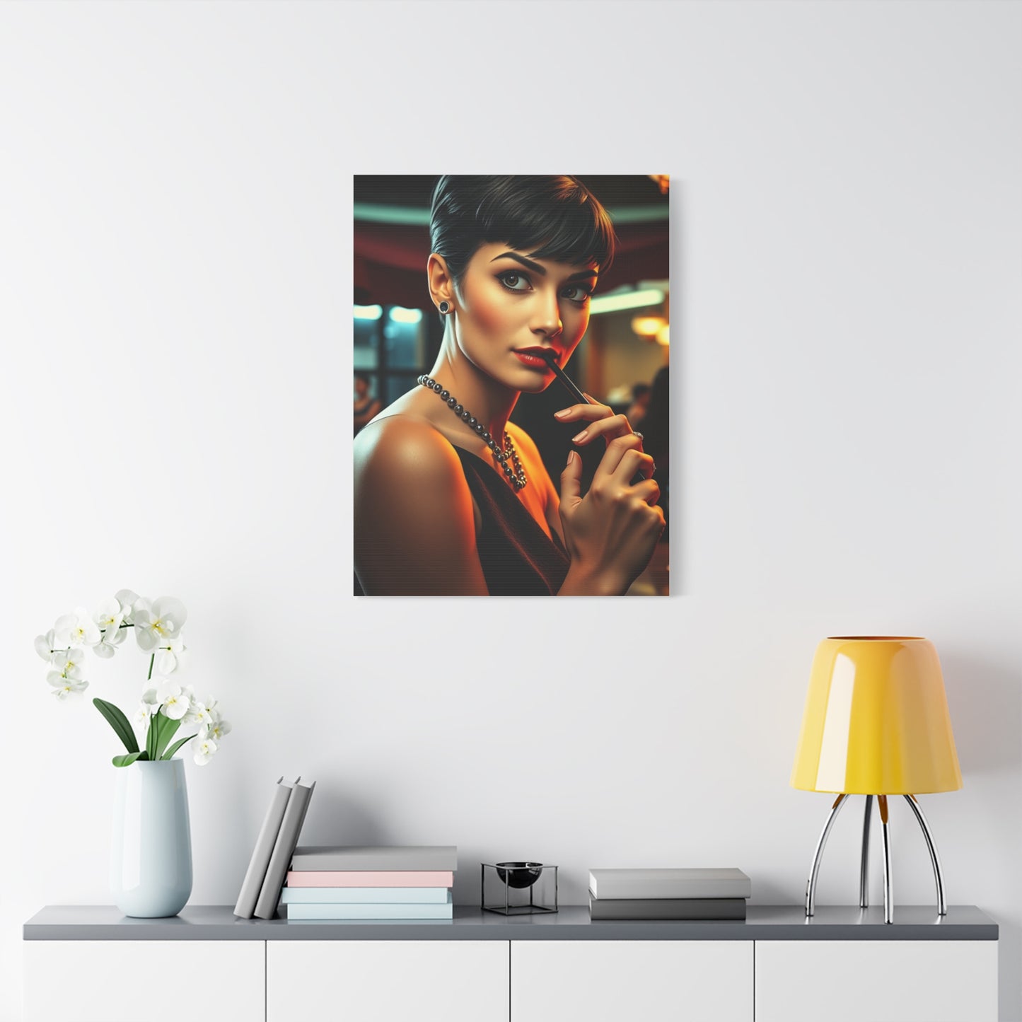 Masterpiece Breakfast At Tiffany’s Characters Art Vision Wall Art & Canvas Print