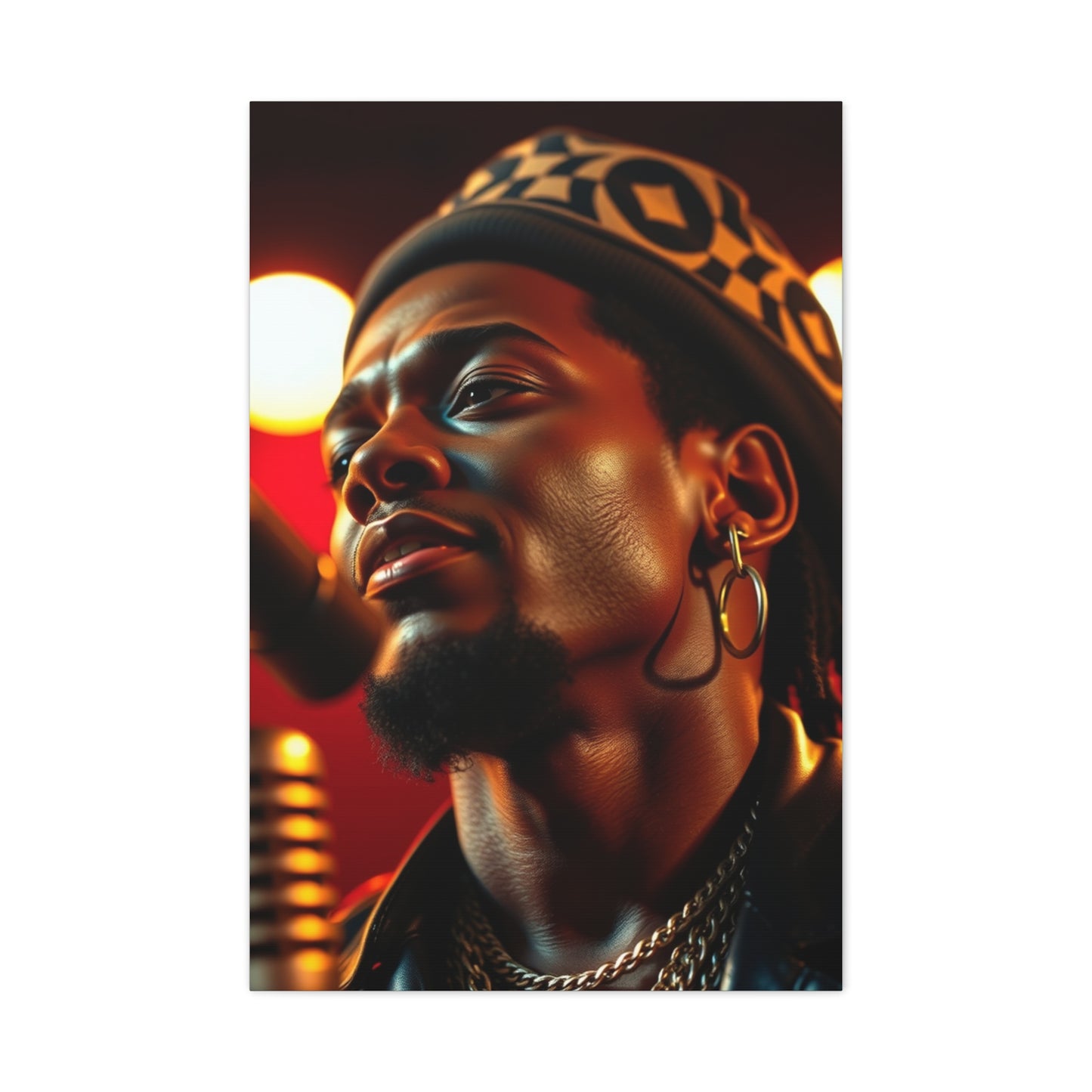 Elite R&B, Soul Music Art Vision Wall Art & Canvas Print