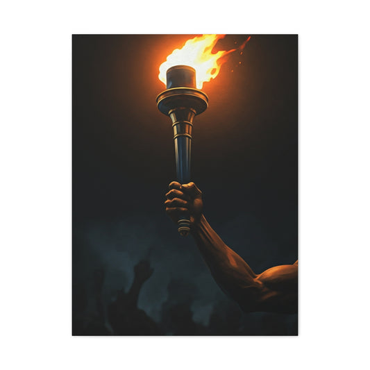 Torch of Defiance Wall Art & Canvas Prints