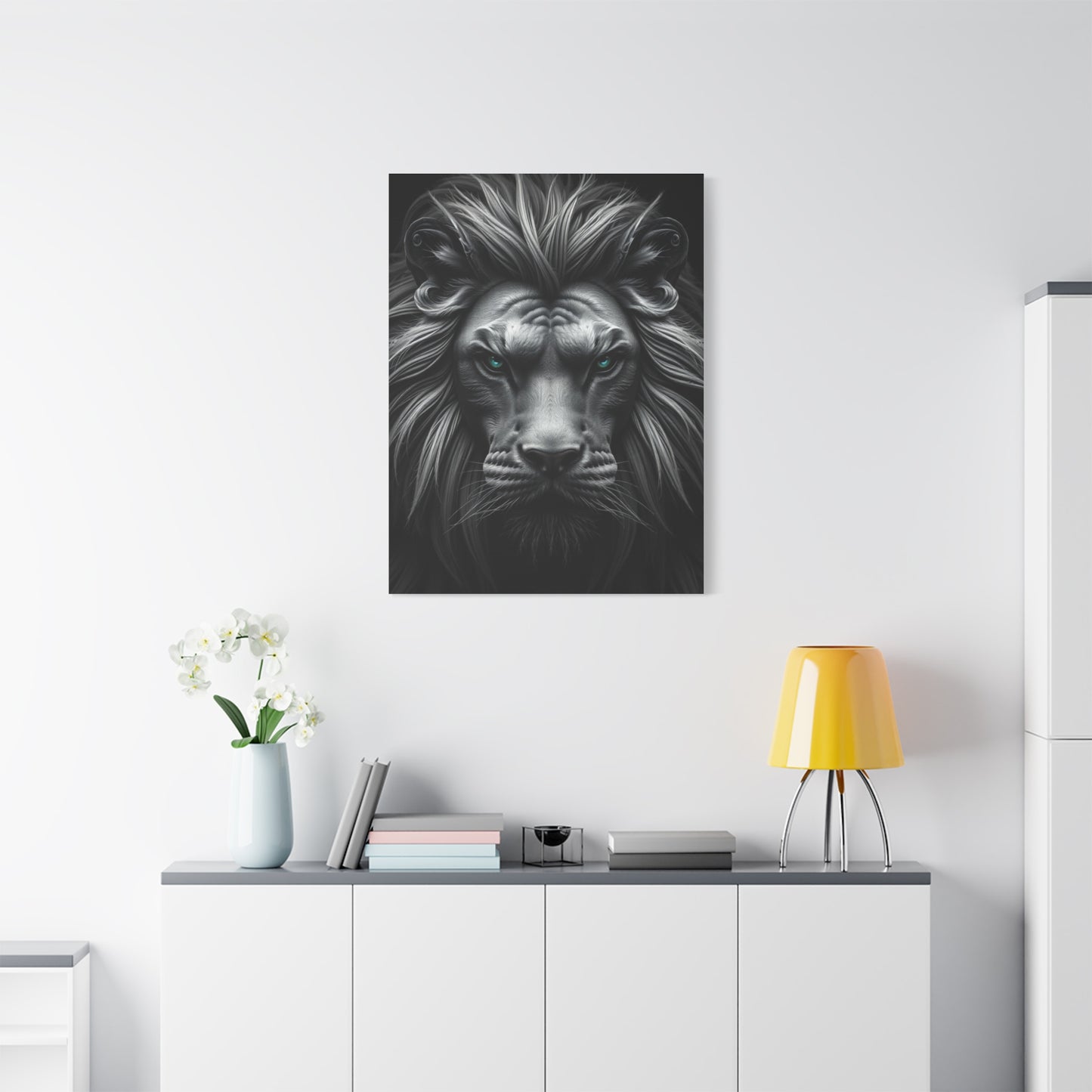 Elite Gray & White Art Vision Wall Art & Canvas Print