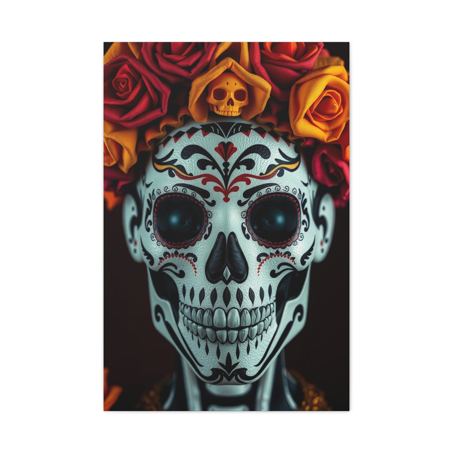 Día de los Muertos Art Luxury Canvas Wall Art & Canvas Print