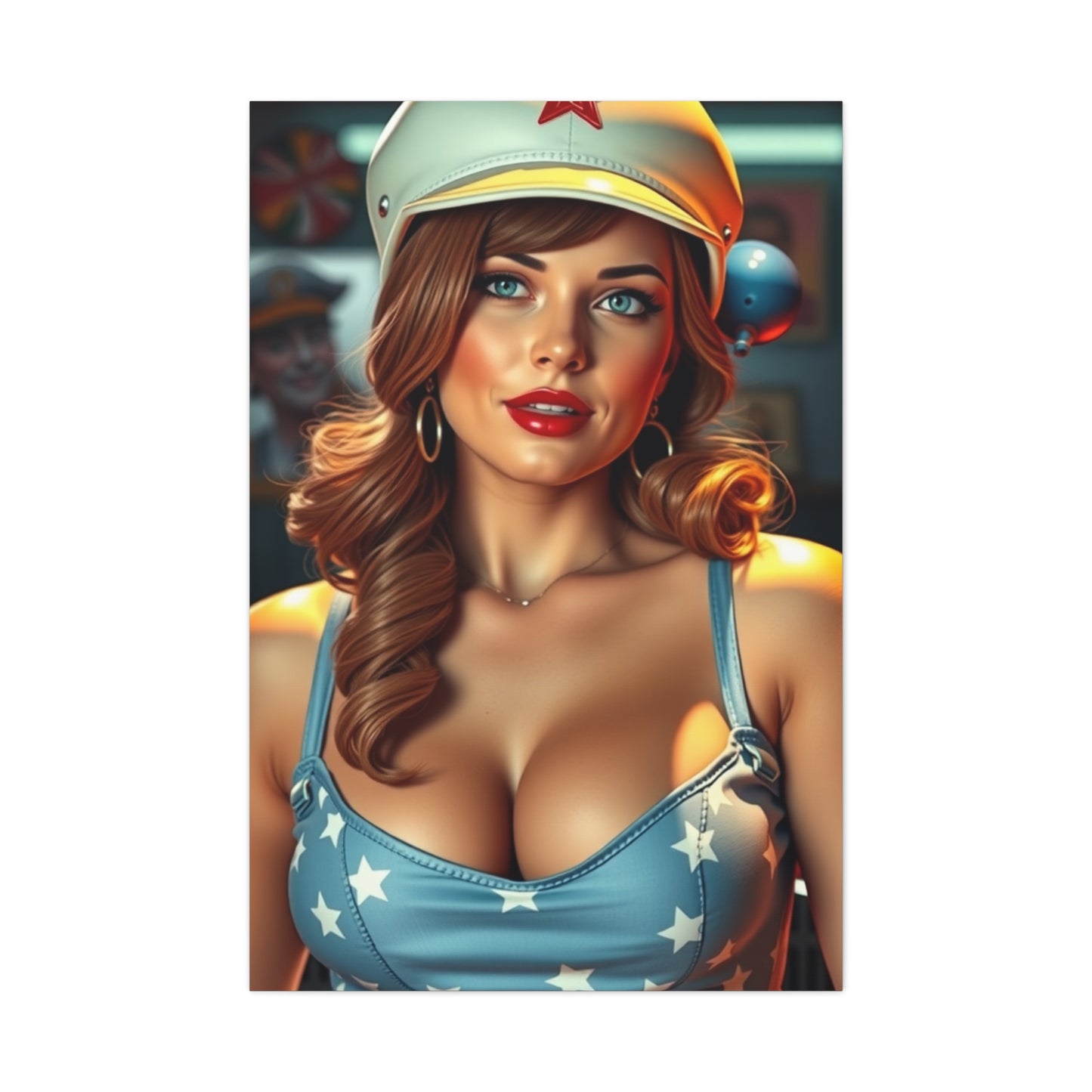 Masterpiece Pin-Ups Art Vision Wall Art & Canvas Print