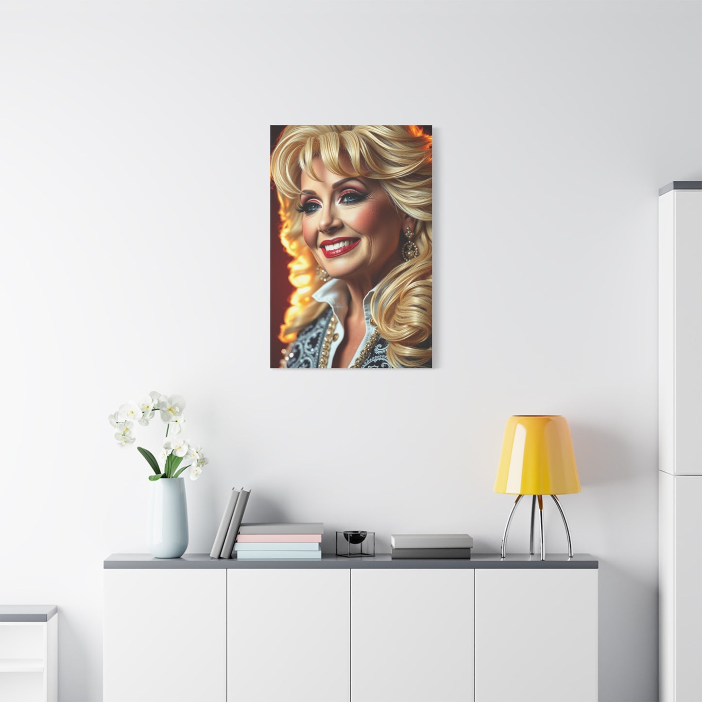 Supreme Dolly Parton Art Collection Wall Art & Canvas Print