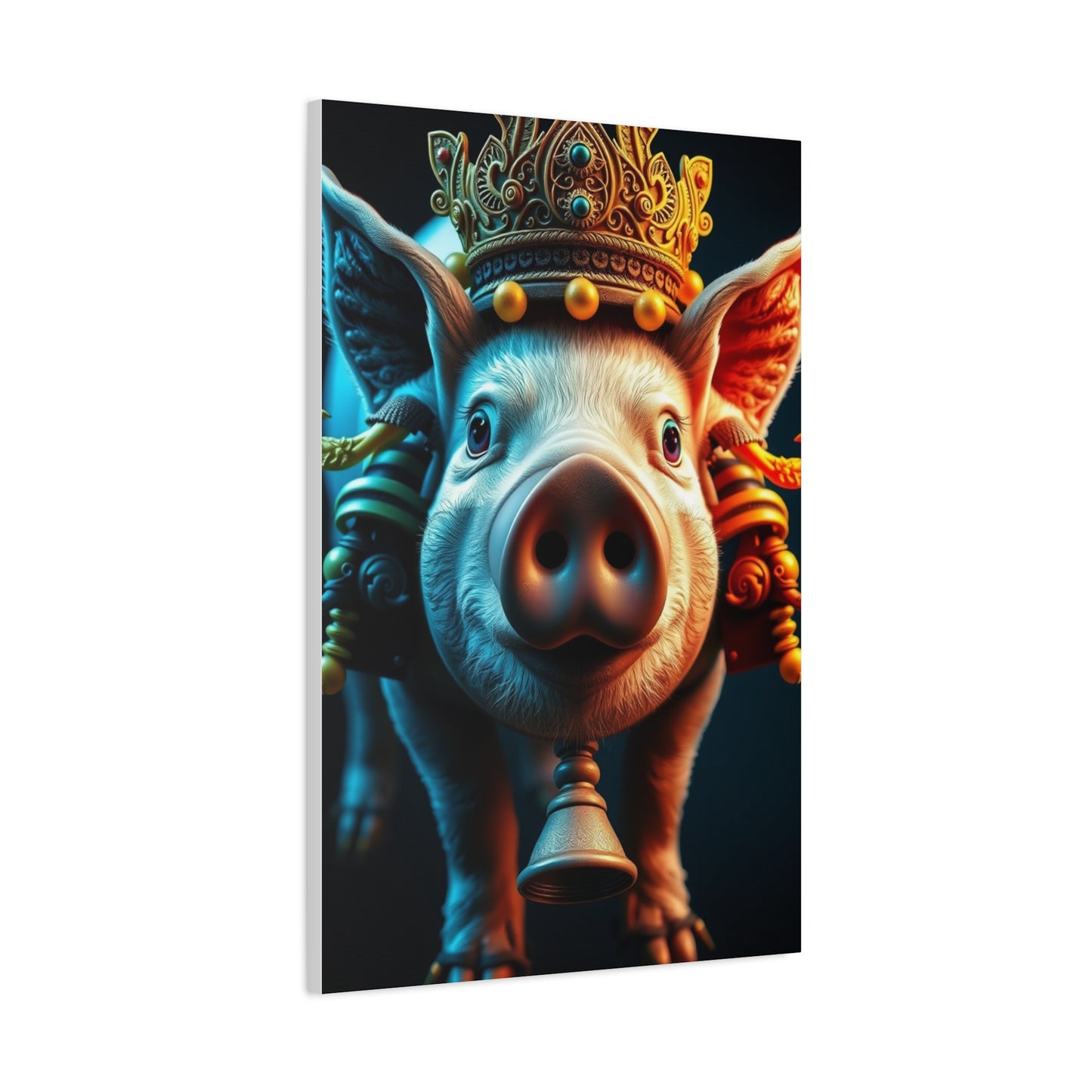 Pig Art Luxury Canvas Wall Art & Canvas Print