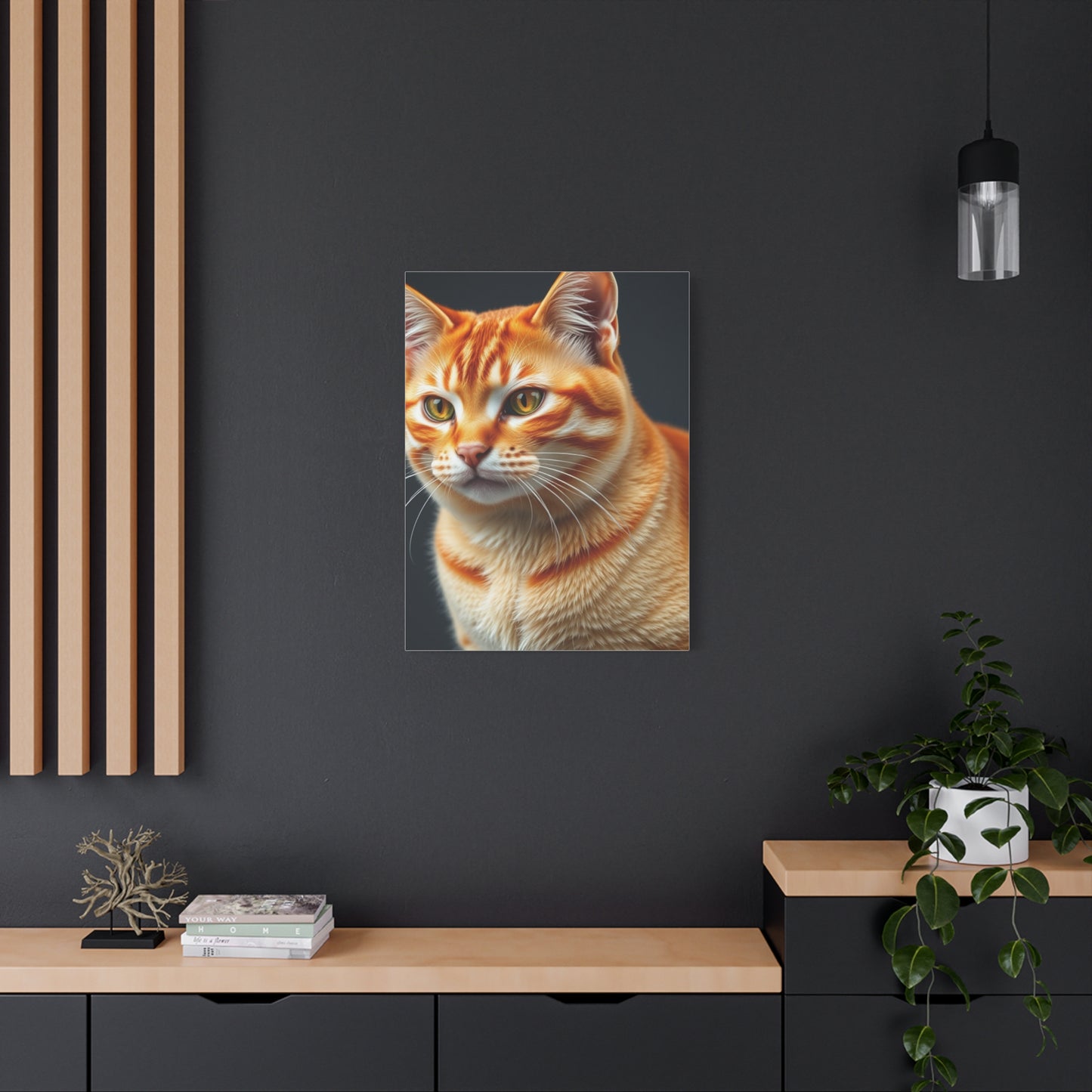 Orange Cat Art Supreme Gallery Wall Art & Canvas Print