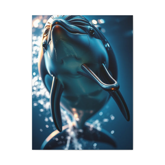Masterpiece Dolphin Art Vision Wall Art & Canvas Print