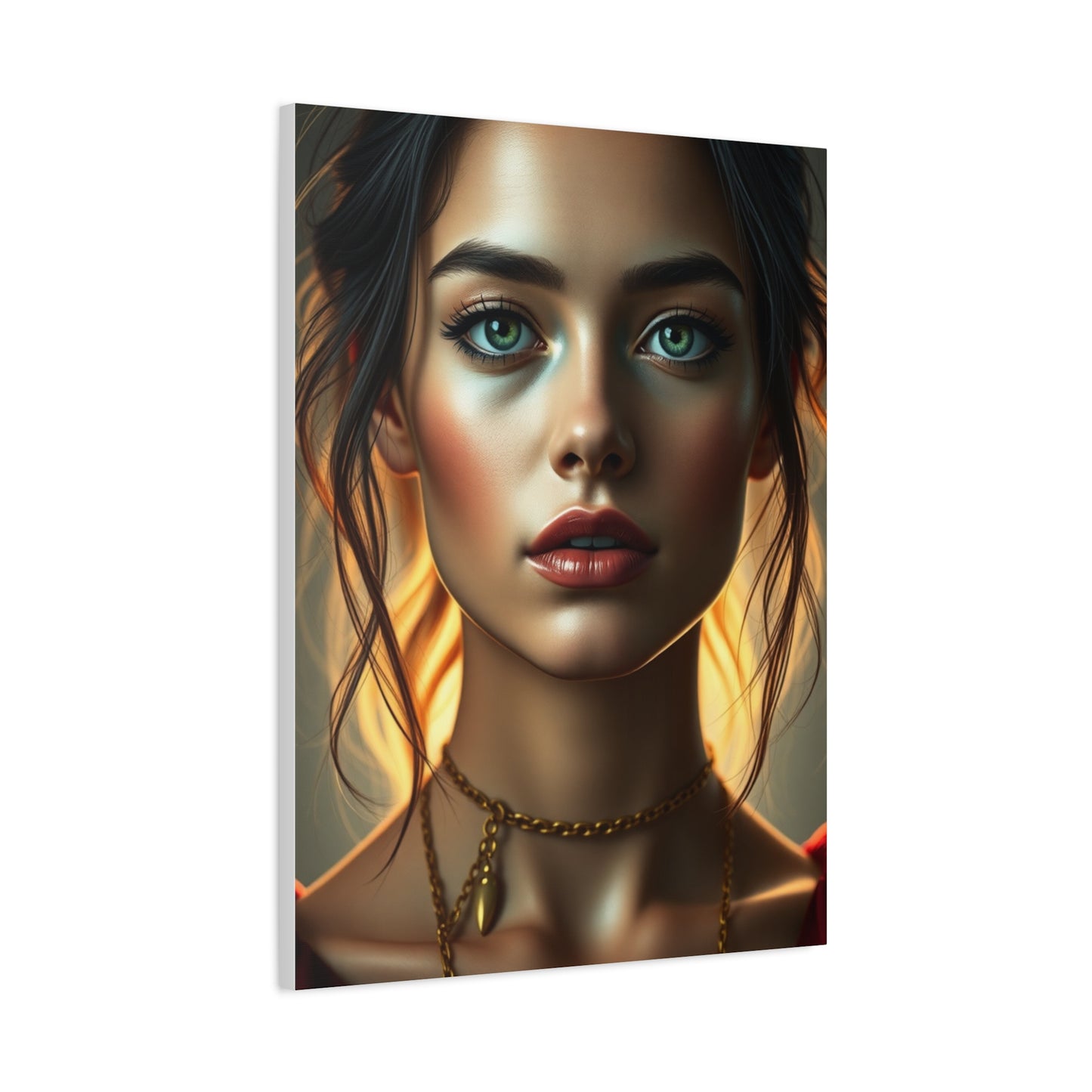 Elite Female Portrait Art Vision Wall Art & Canvas Print