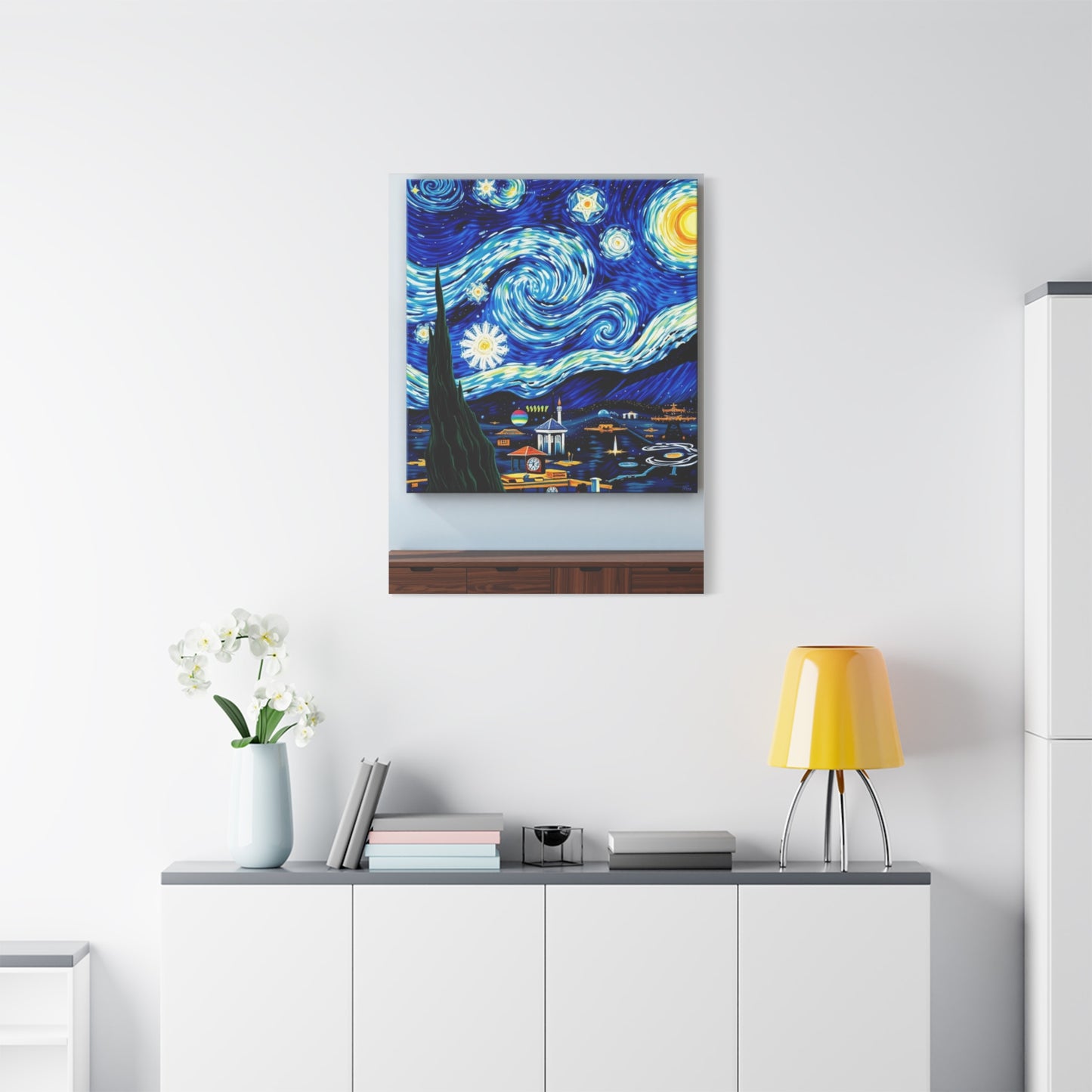The Starry Night Canvas Art Supreme Gallery Wall Art & Canvas Print