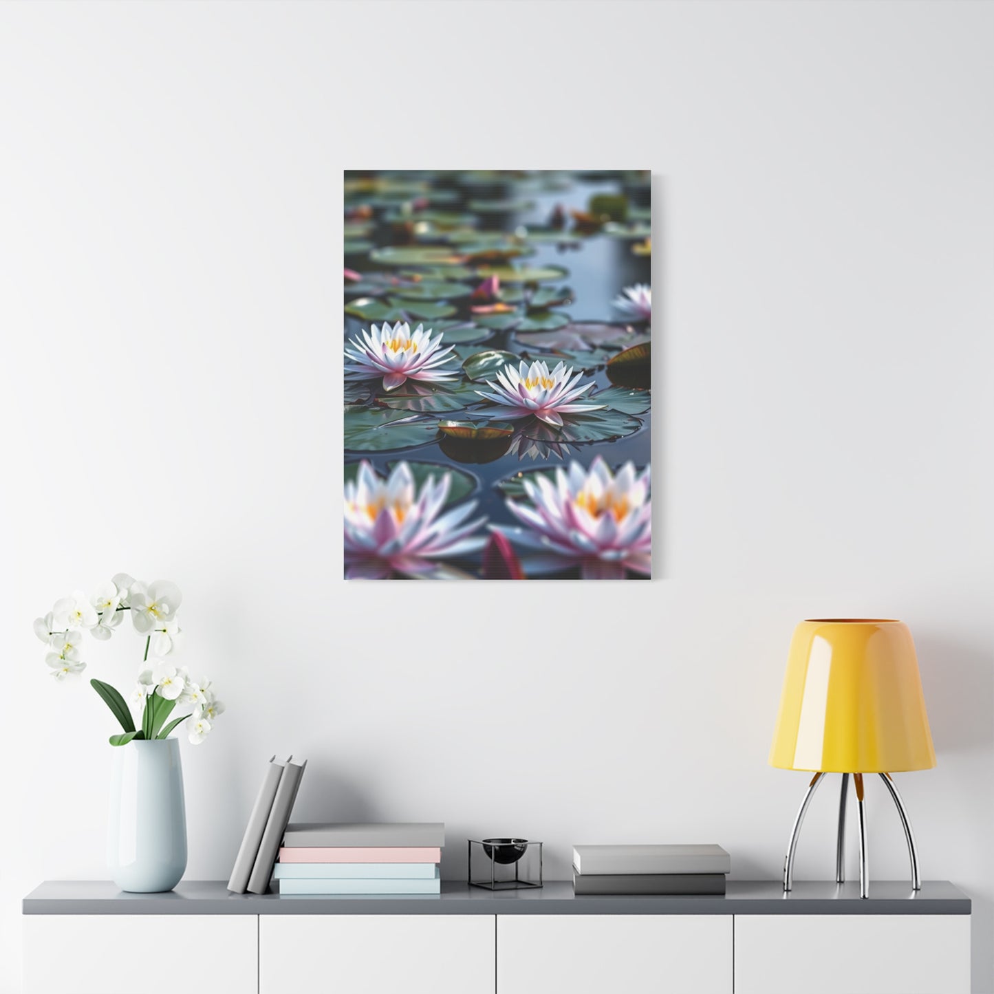 Elite Claude Monet Water Lilies Art Vision Wall Art & Canvas Print
