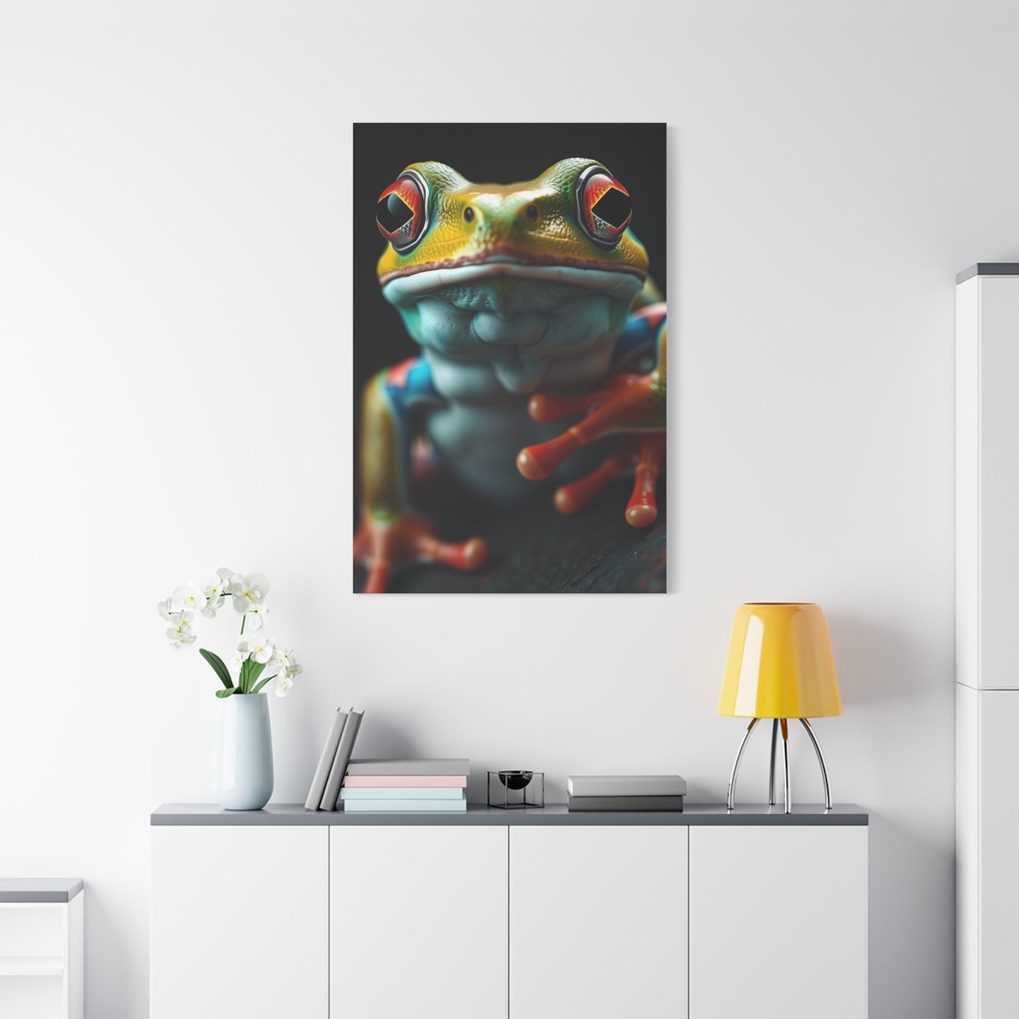 Masterpiece Frog Art Vision Wall Art & Canvas Print