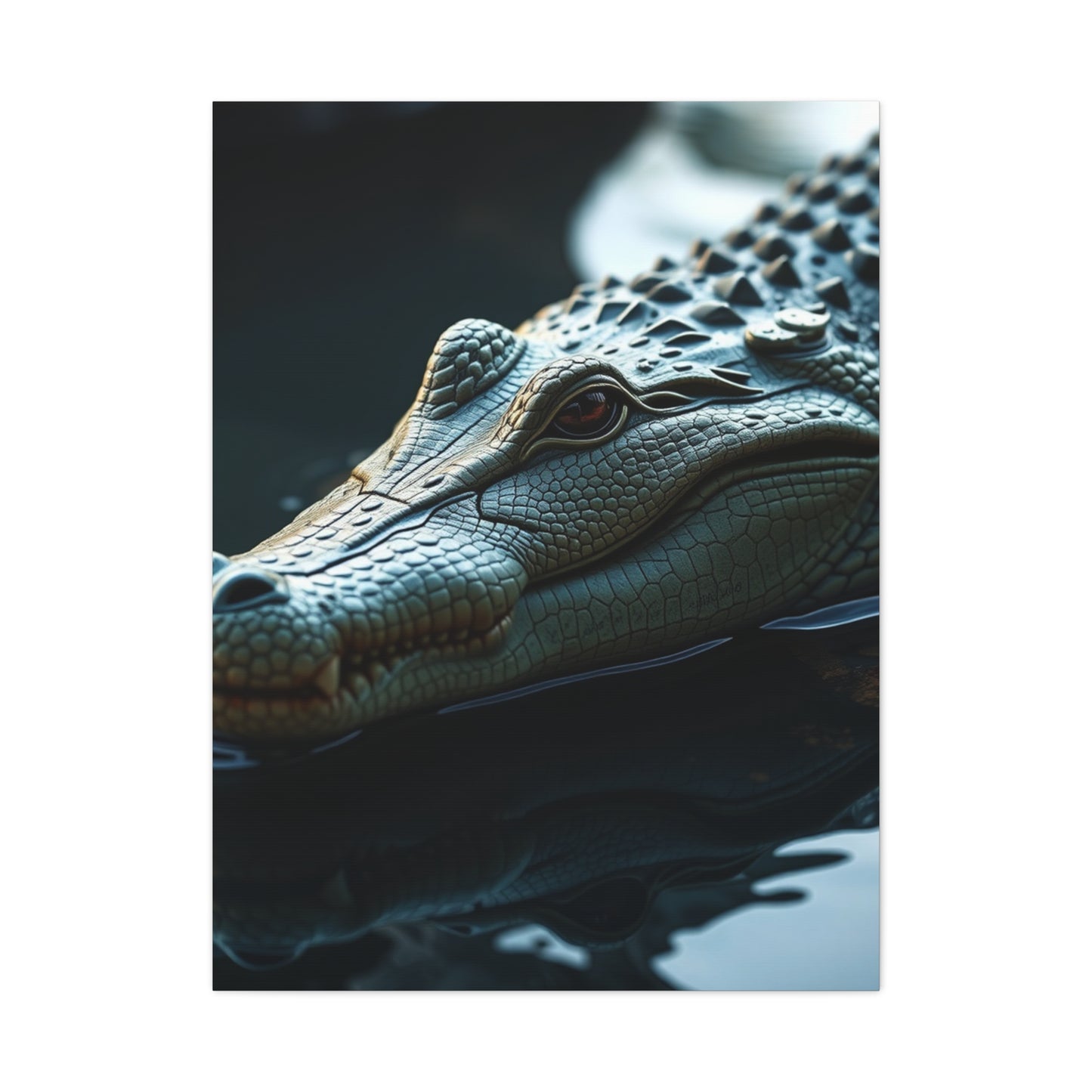 Vision Crocodile & Alligator Art Art Wall Art & Canvas Print