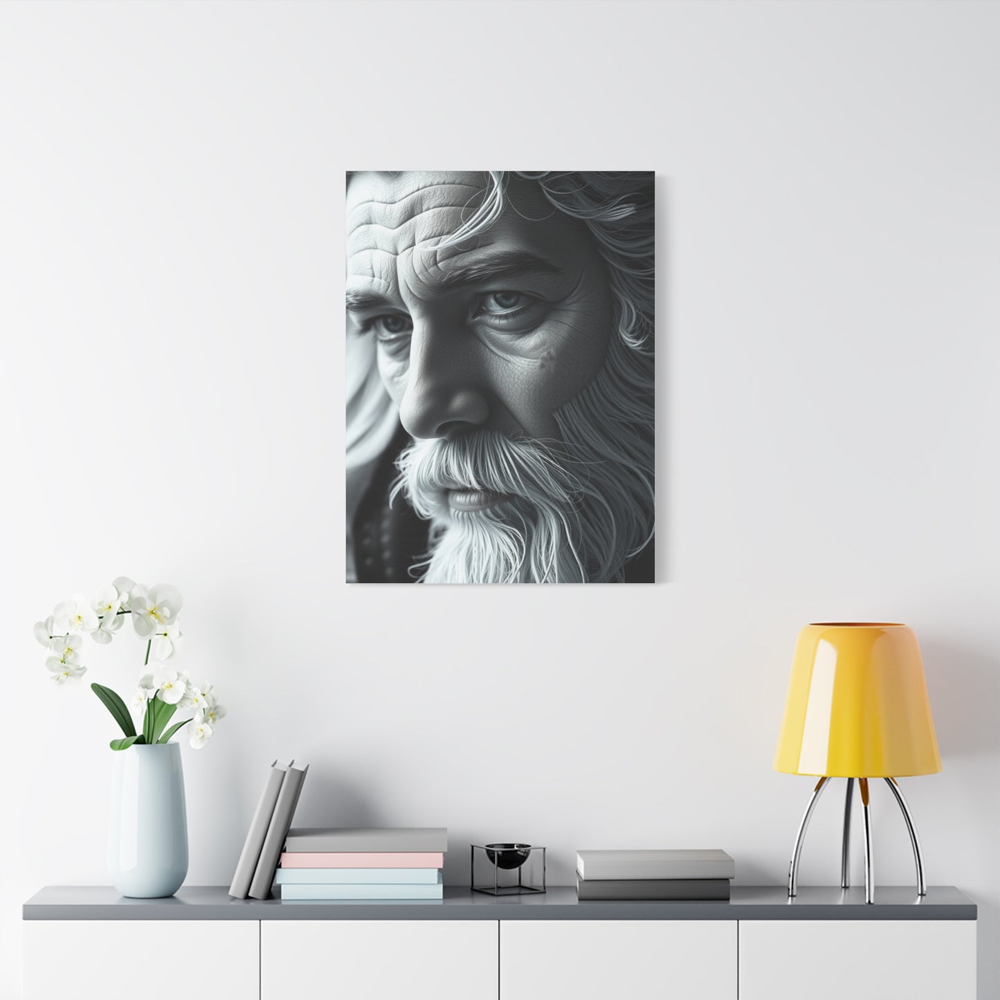Gray & White Art Supreme Gallery Wall Art & Canvas Print