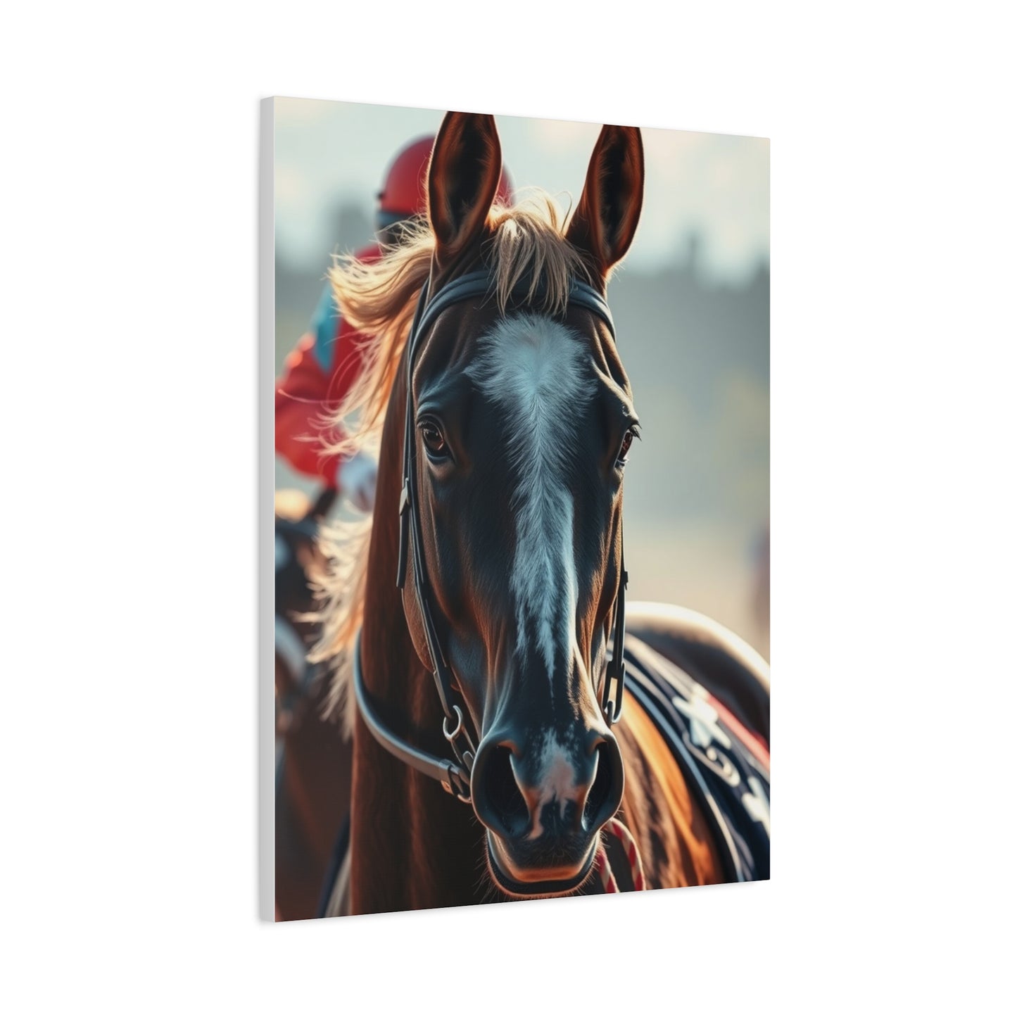 Horse Racing Art Luxury Canvas Wall Art & Canvas Print