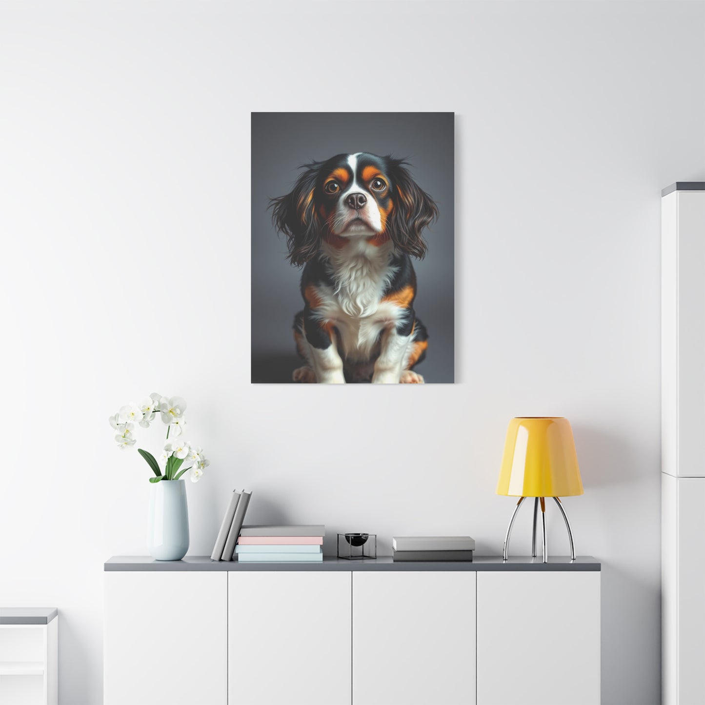 Masterpiece Cavalier King Charles Spaniels Art Vision Wall Art & Canvas Print