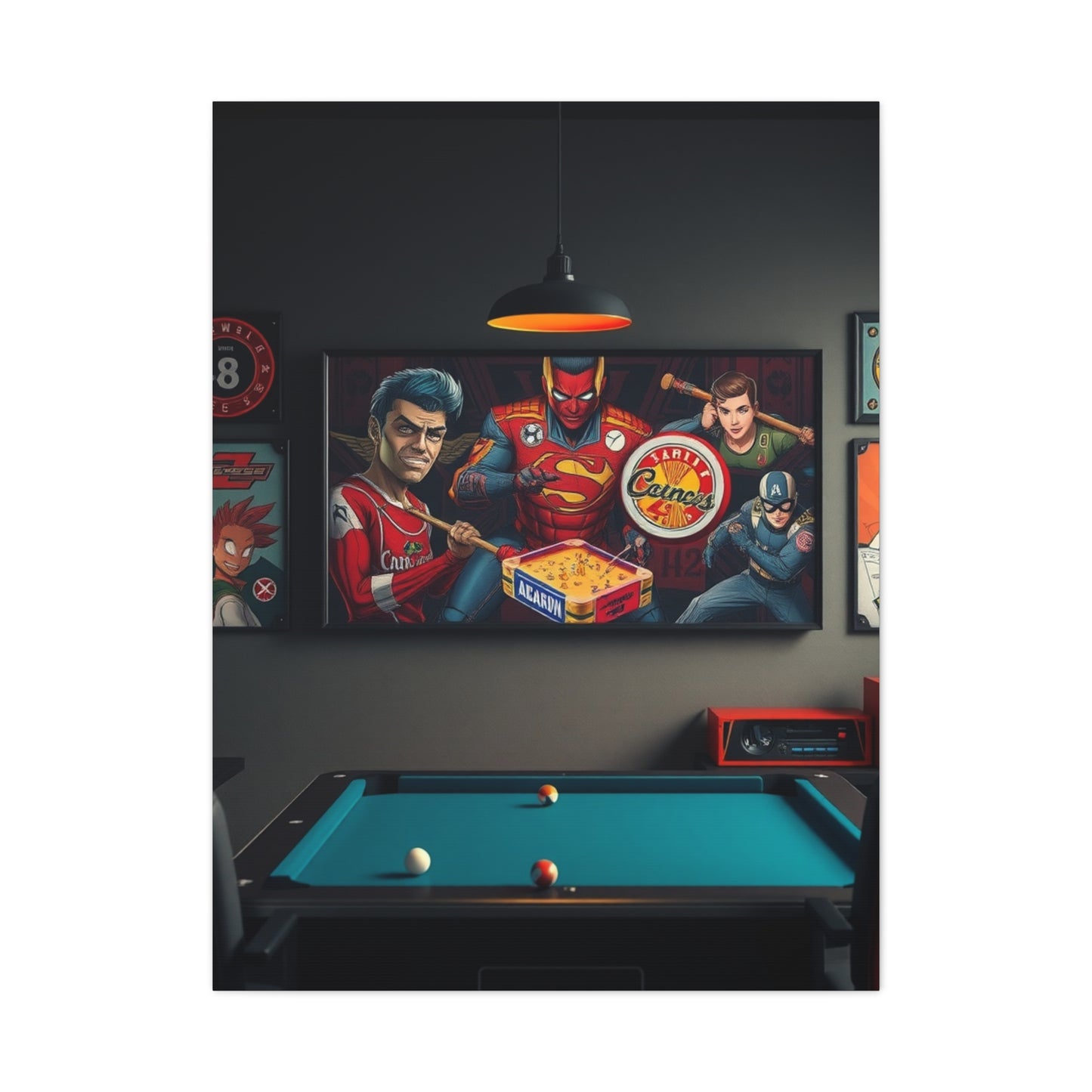 Game Room Art Supreme Gallery Wall Art & Canvas Print