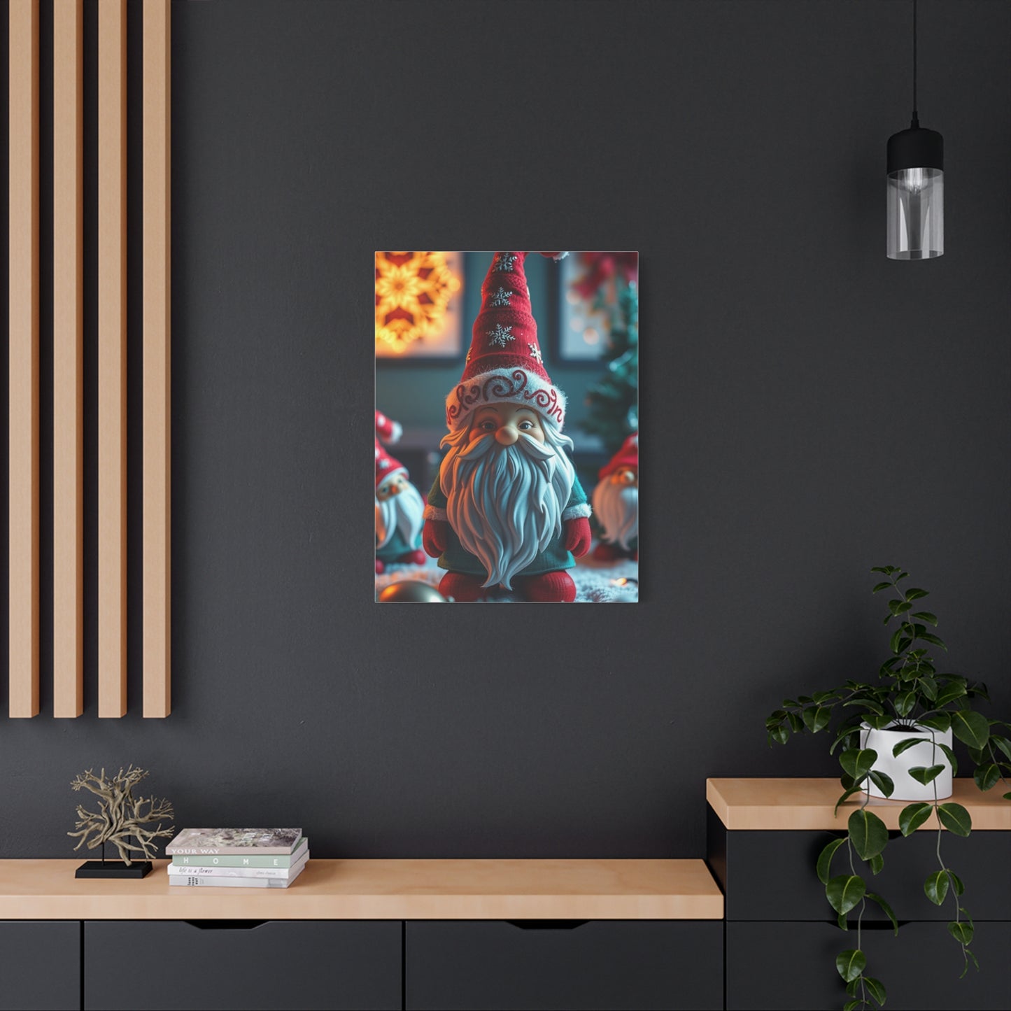 Supreme Christmas Gnome Art Collection Wall Art & Canvas Print