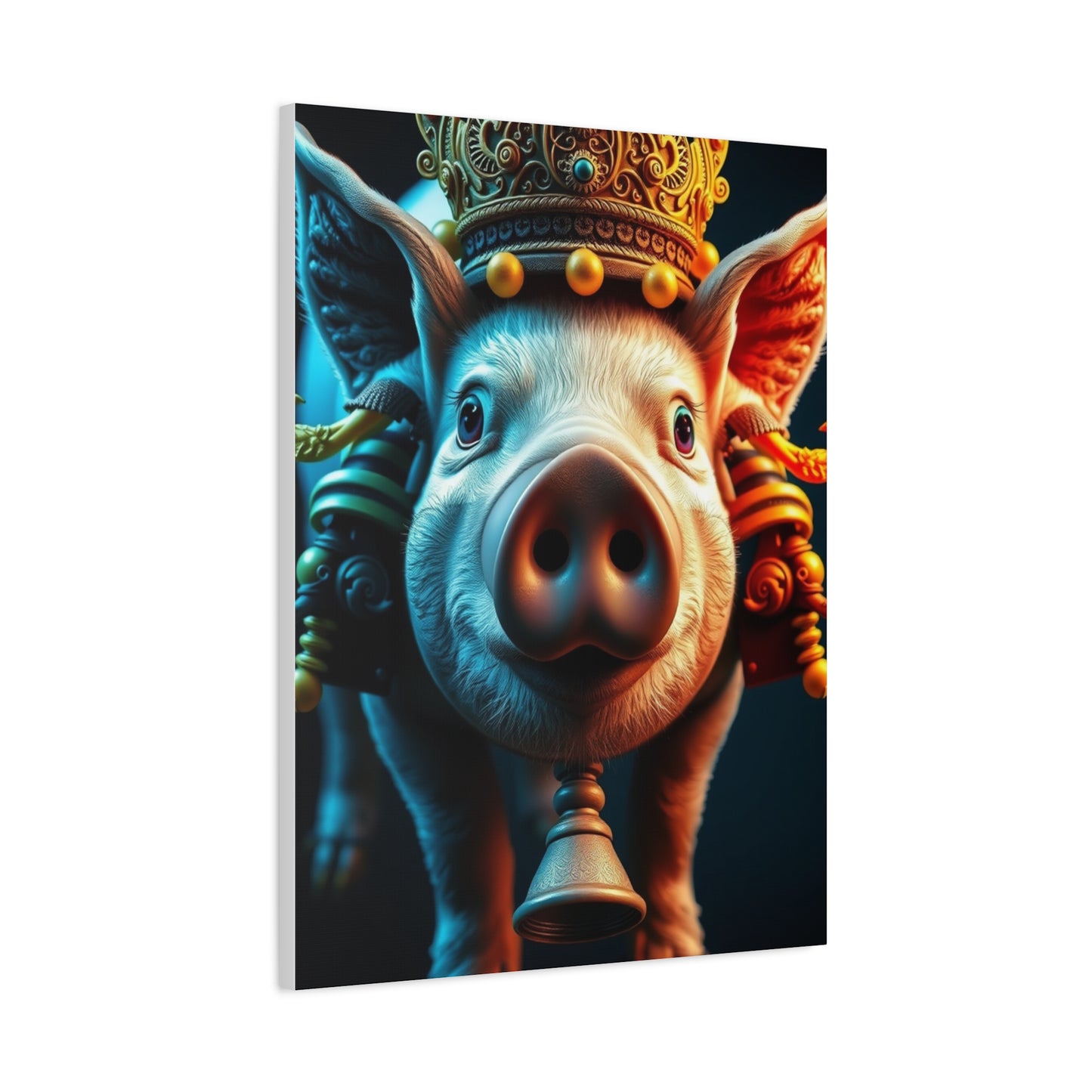 Pig Art Luxury Canvas Wall Art & Canvas Print
