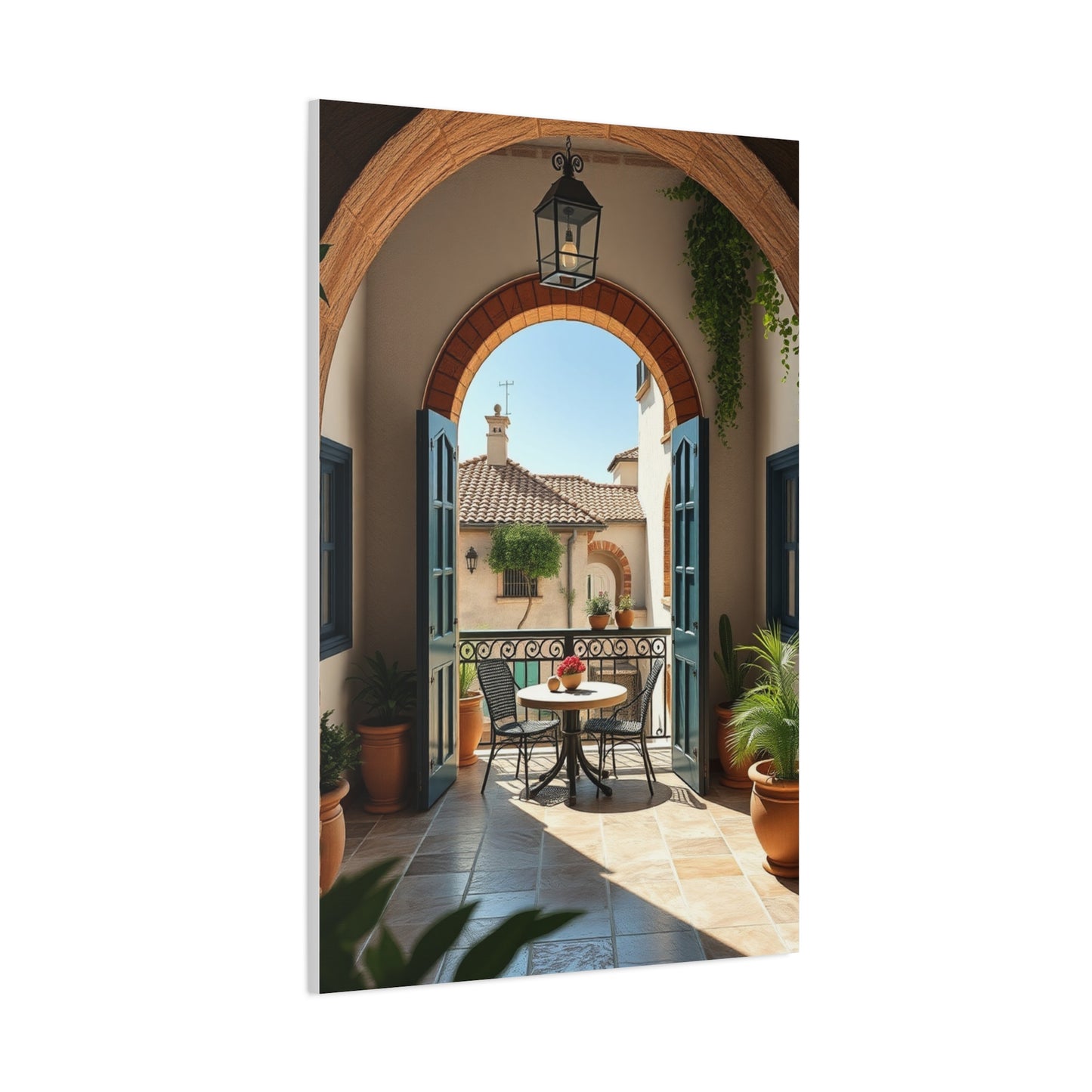 Mediterranean Decor Art Refined Canvas Wall Art & Canvas Print