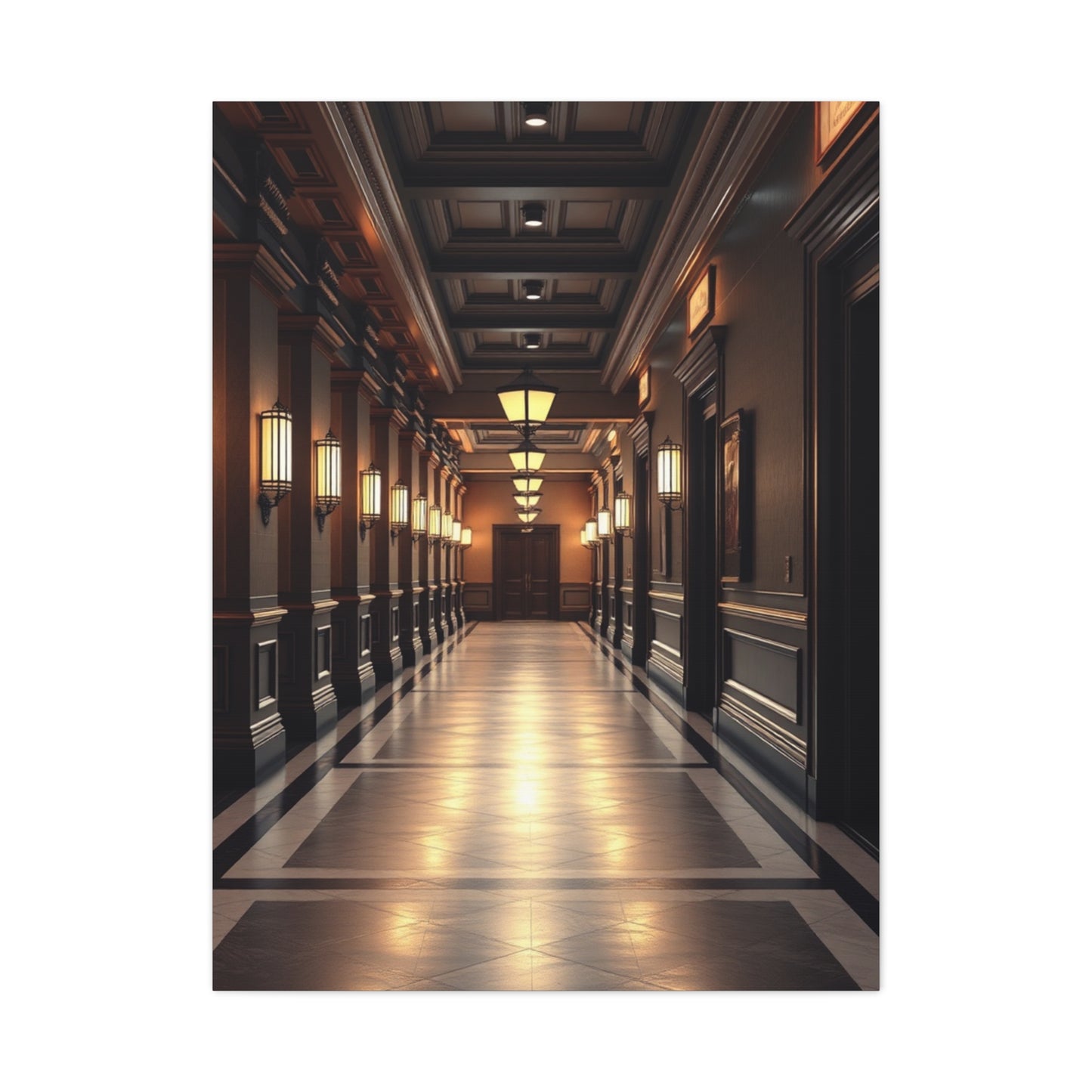 Hallway Art Refined Canvas Wall Art & Canvas Print
