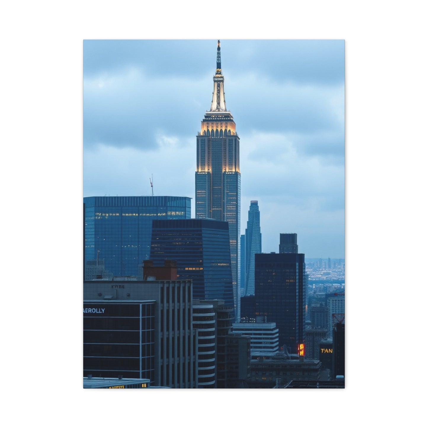 Masterpiece Skyline Art Vision Wall Art & Canvas Print