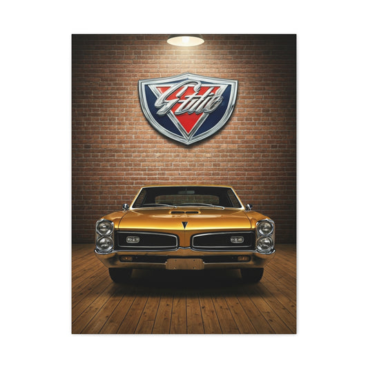 Pontiac GTO Heritage Showroom Wall Art & Canvas Prints
