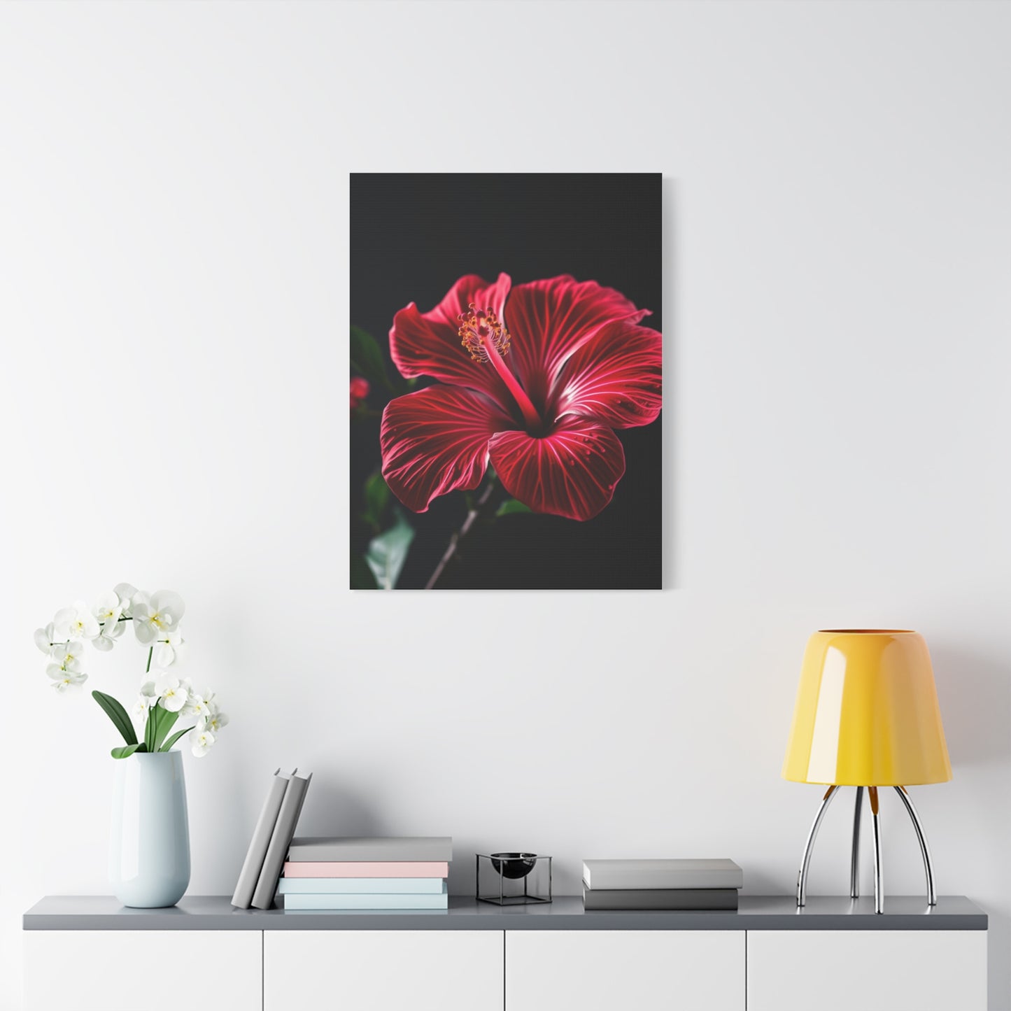 Masterpiece Hibiscus Flower Art Vision Wall Art & Canvas Print