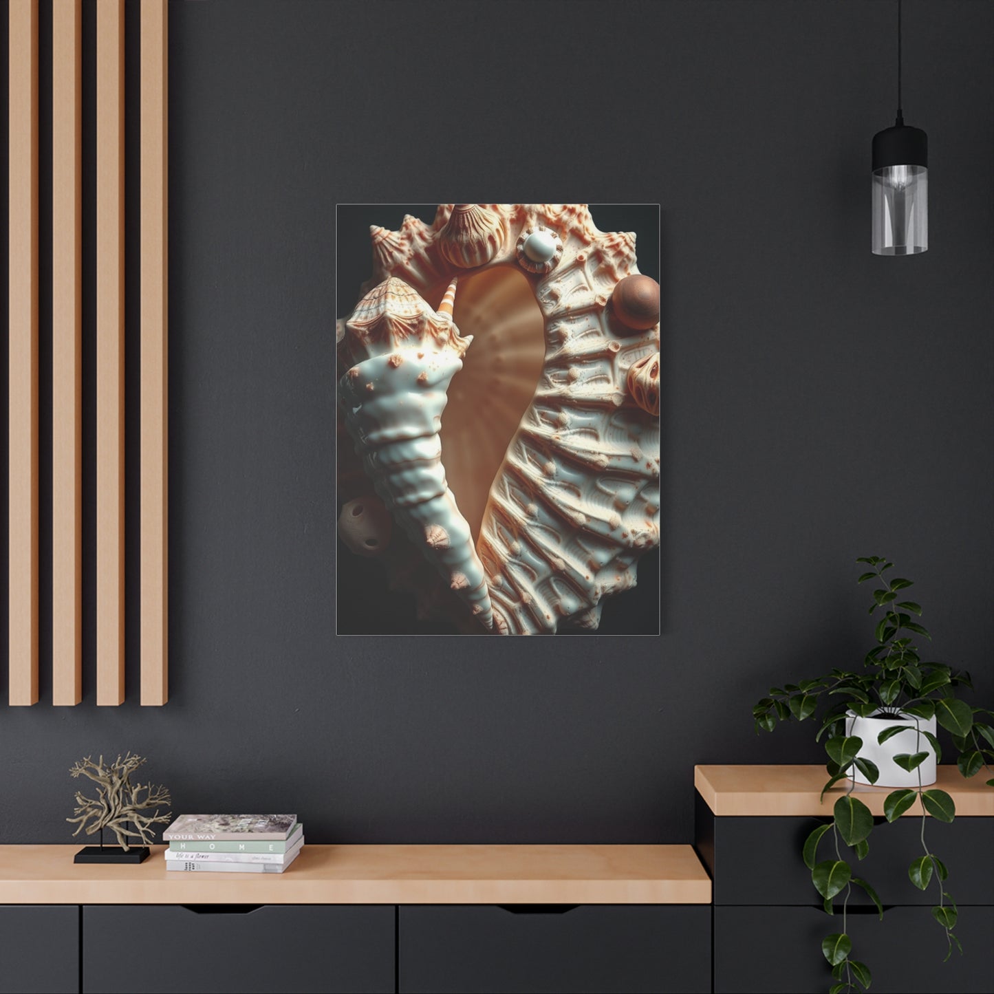 Masterpiece Shells Art Vision Wall Art & Canvas Print