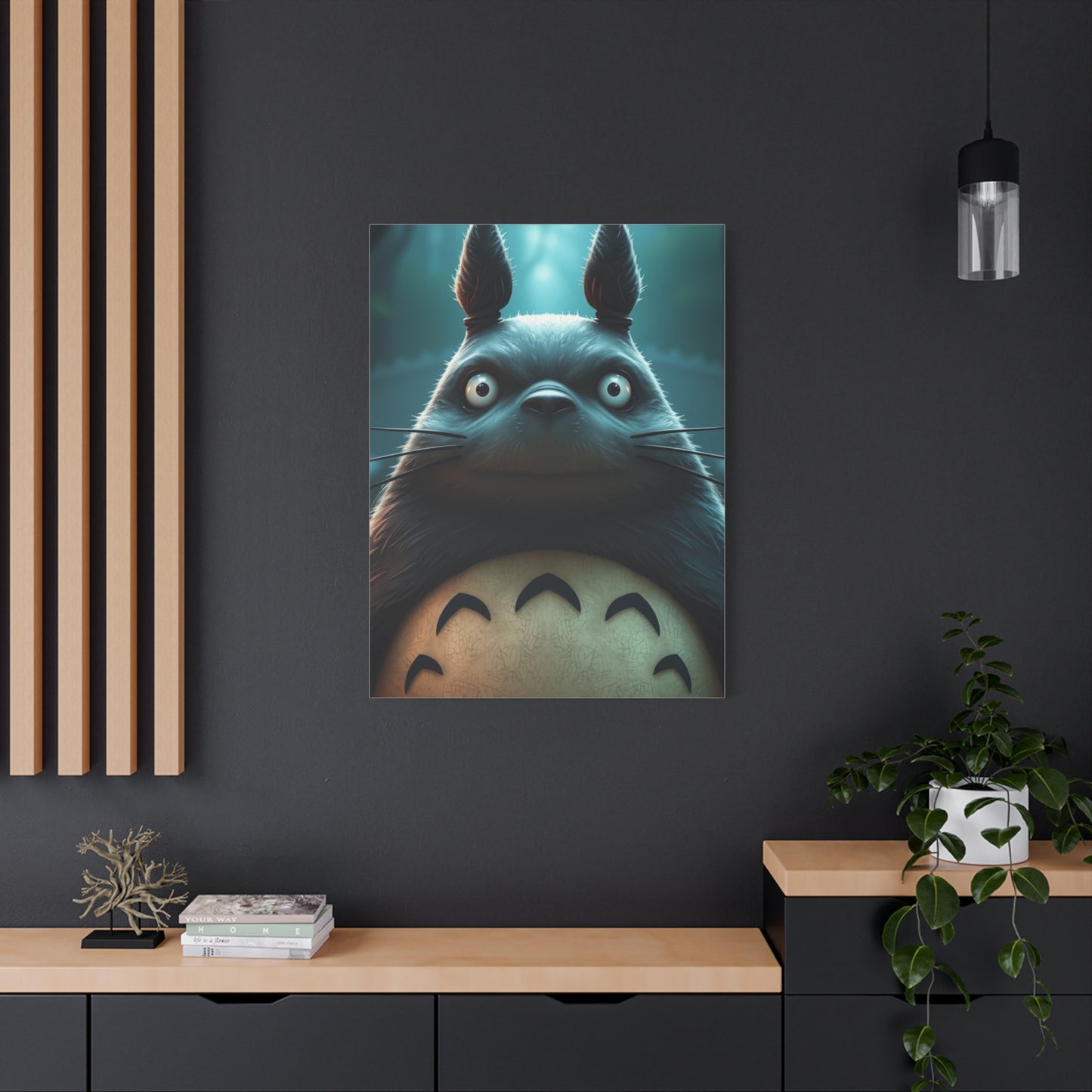 Totoro Art Refined Canvas Wall Art & Canvas Print