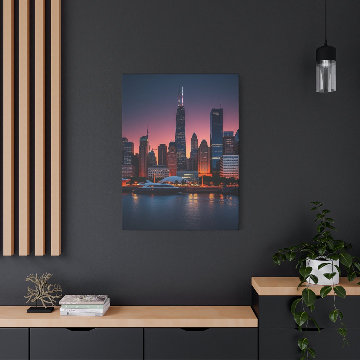Elite Chicago Skylines Art Vision Wall Art & Canvas Print