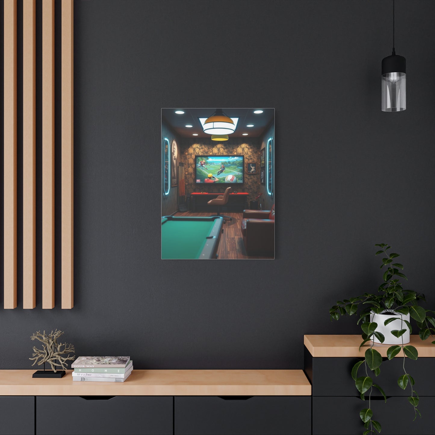 Masterpiece Game Room Art Vision Wall Art & Canvas Print