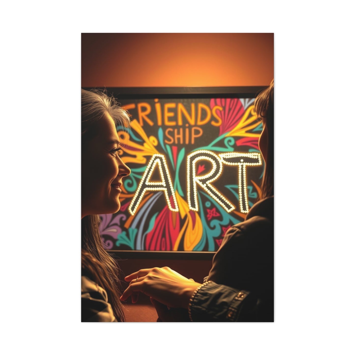 Elite Friendship Art Vision Wall Art & Canvas Print