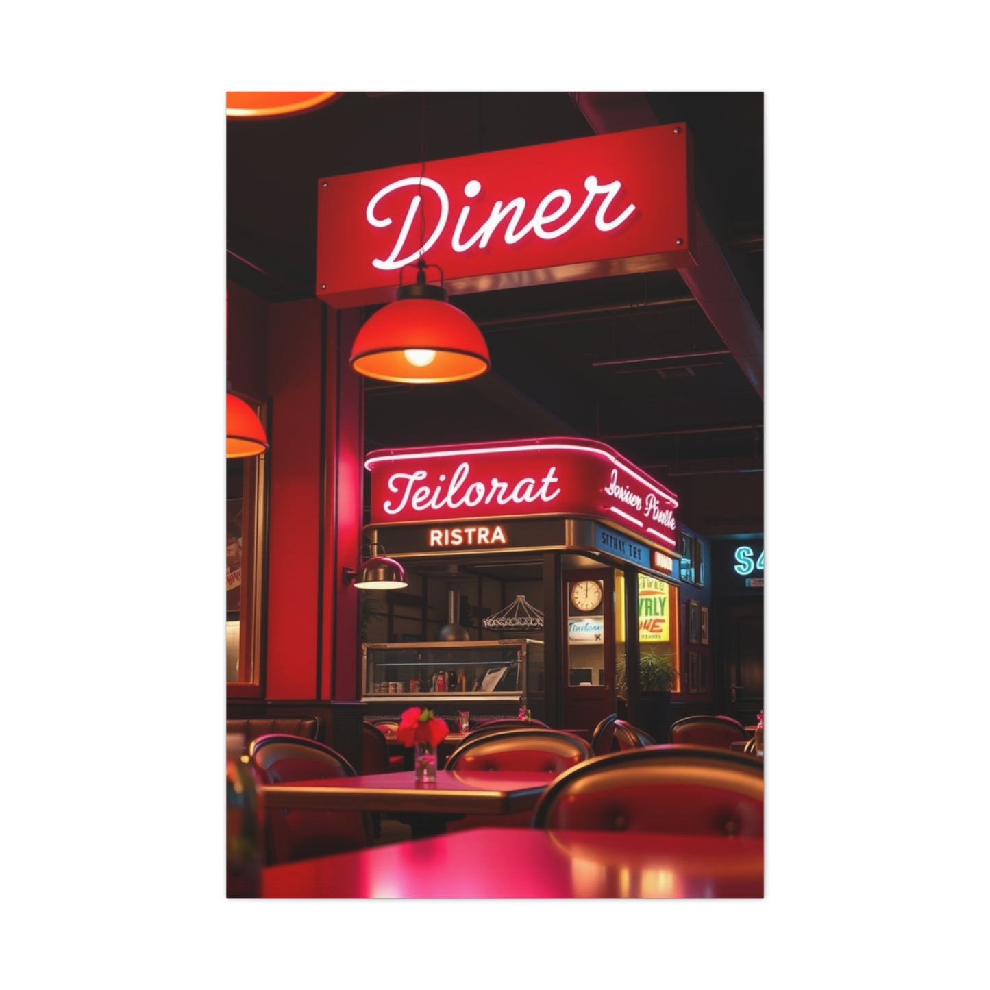 Supreme Restaurant & Diner Art Collection Wall Art & Canvas Print