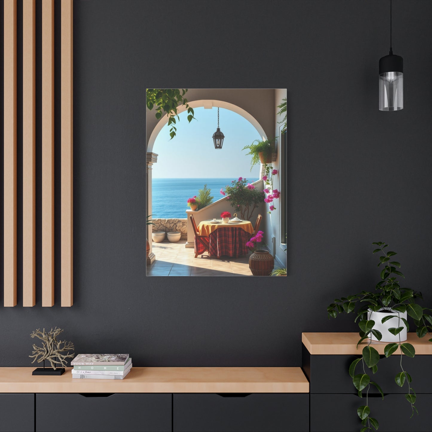 Masterpiece Mediterranean Decor Art Vision Wall Art & Canvas Print