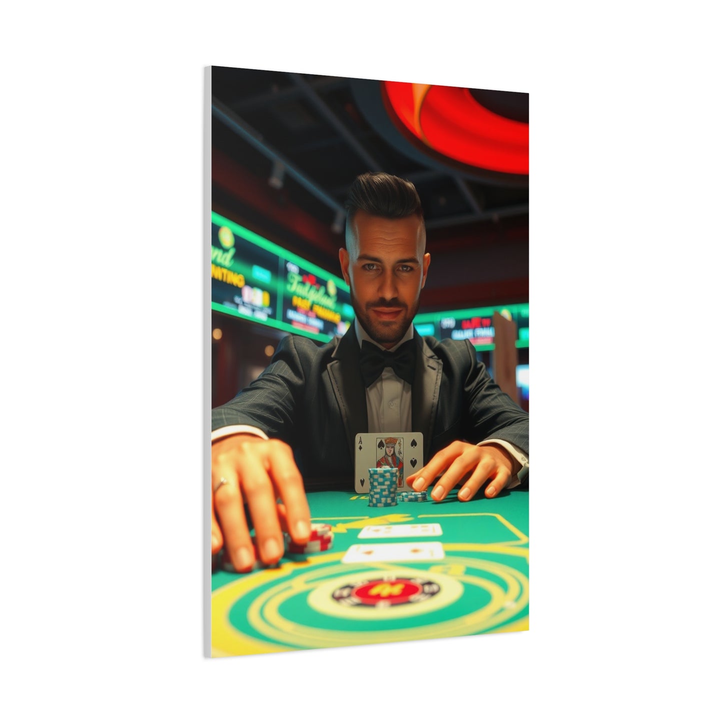 Masterpiece Gambling & Casino Art Vision Wall Art & Canvas Print