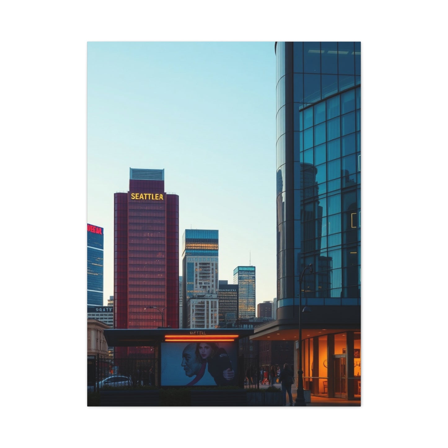 Seattle Art Luxury Canvas Wall Art & Canvas Print