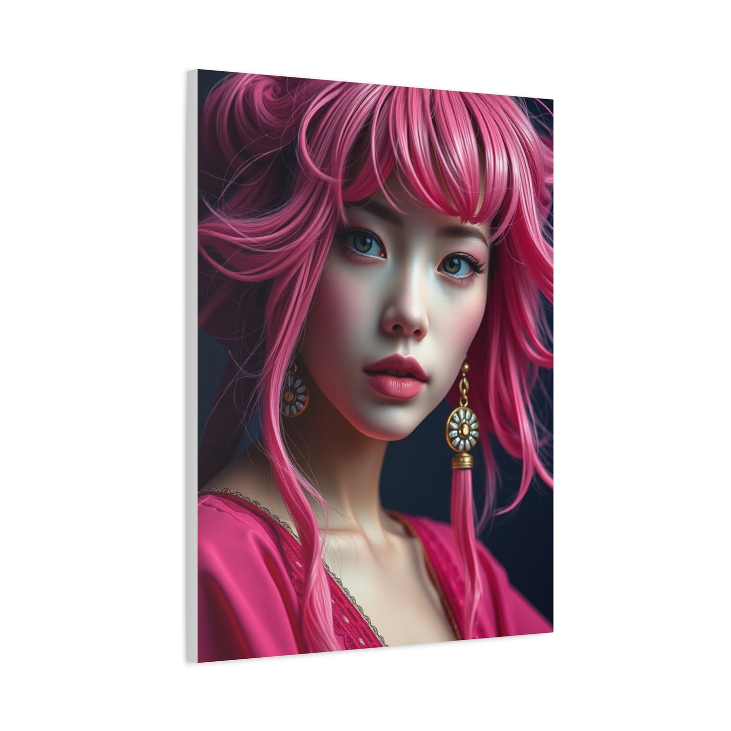 Elite Pinklomein Art Vision Wall Art & Canvas Print