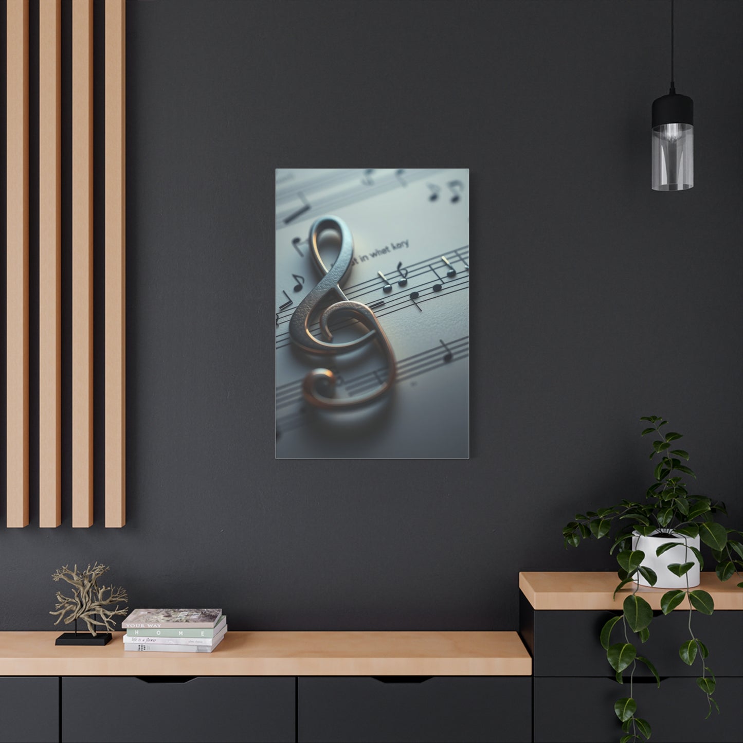 Musical Notes Art Luxury Canvas Wall Art & Canvas Print