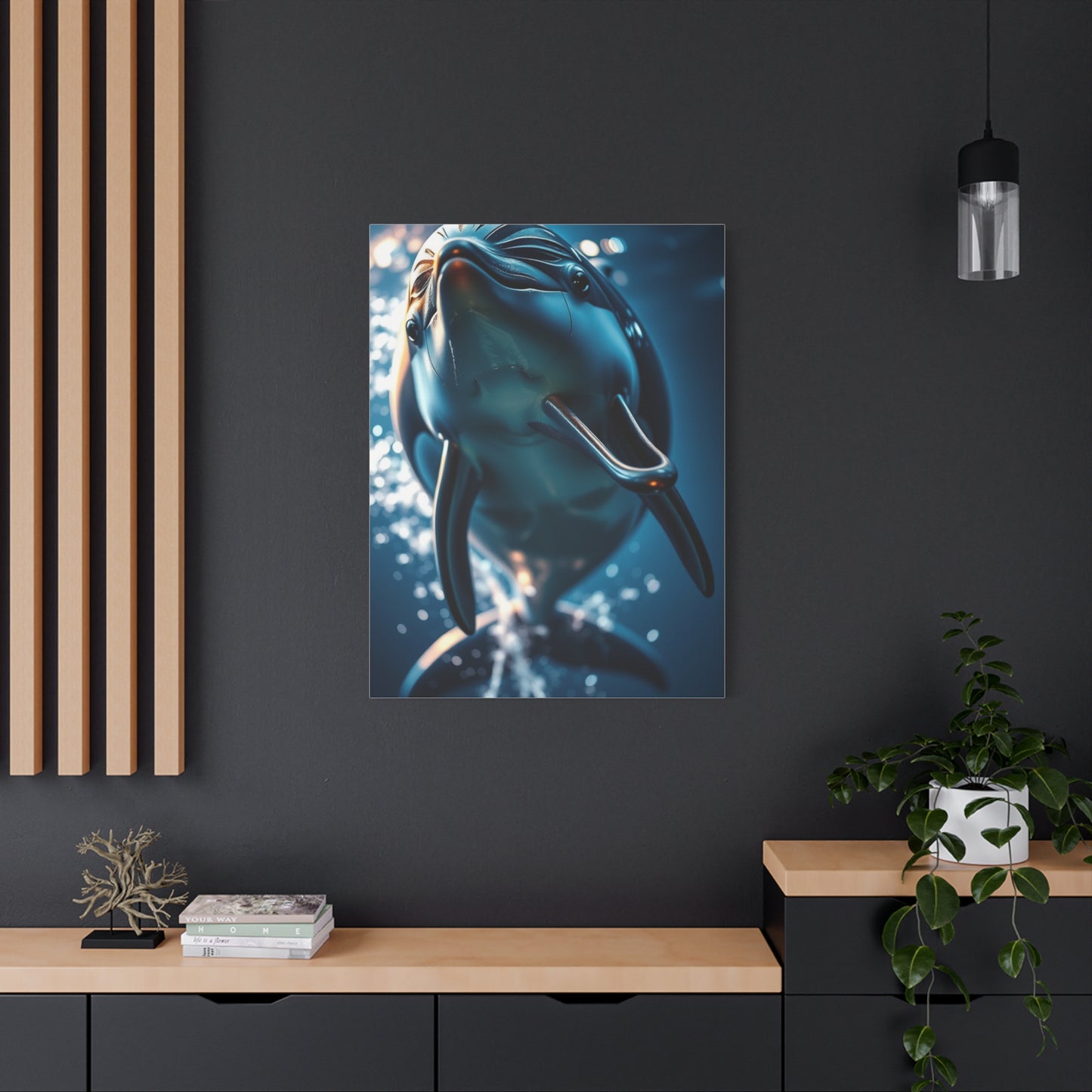 Masterpiece Dolphin Art Vision Wall Art & Canvas Print