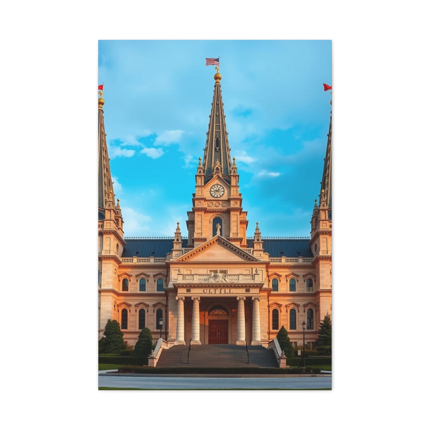 The LDS Temple Art Supreme Gallery Wall Art & Canvas Print