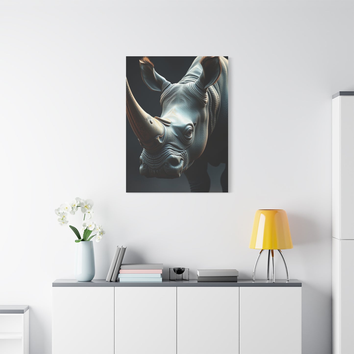 Rhinoceros Art Supreme Gallery Wall Art & Canvas Print