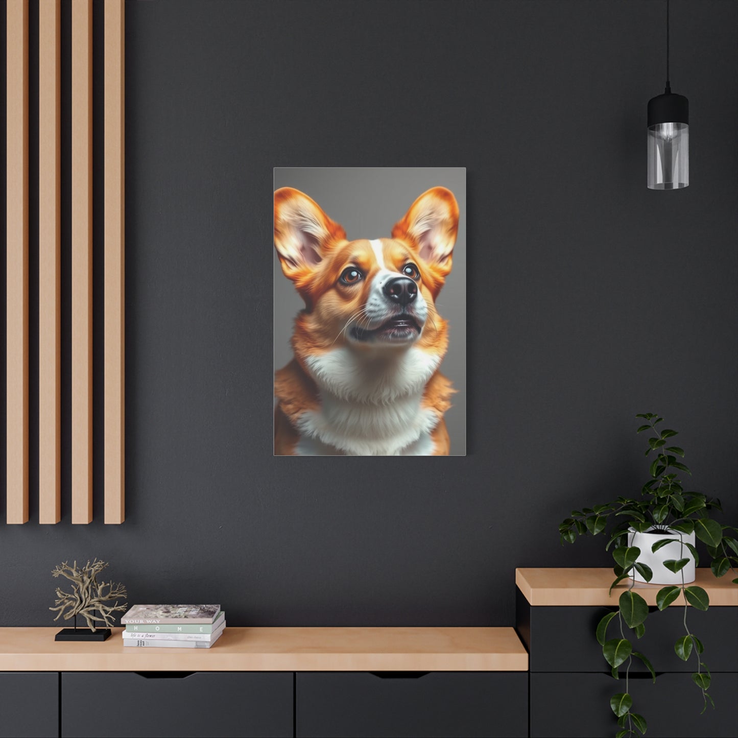 Corgi Dog Art Supreme Gallery Wall Art & Canvas Print